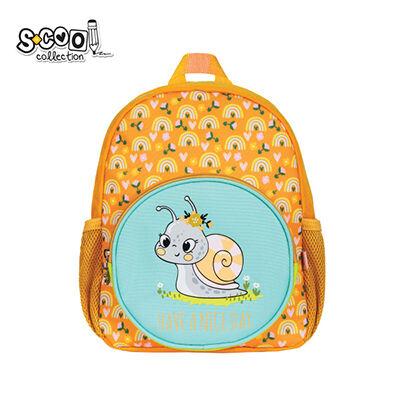 Предучилиштен Ранец Полжавче – Прилагодливи Ремени, Појачан Грб, Со ПВЦ Обработка, Со 3 Џебови, Зелен