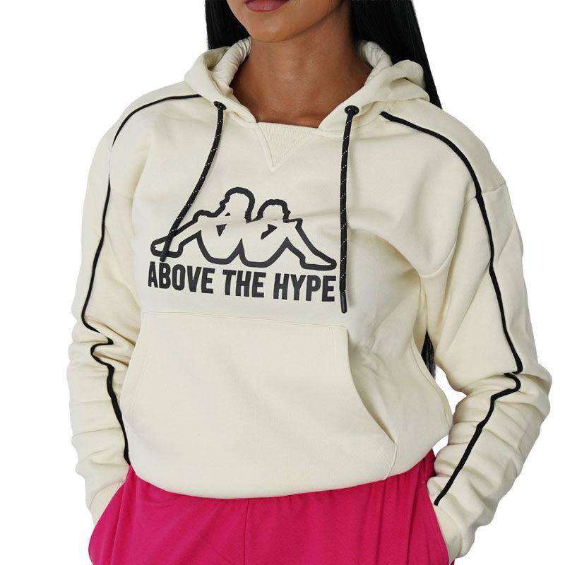 Kappa Женски дуксер Logo Gradiel, Бел