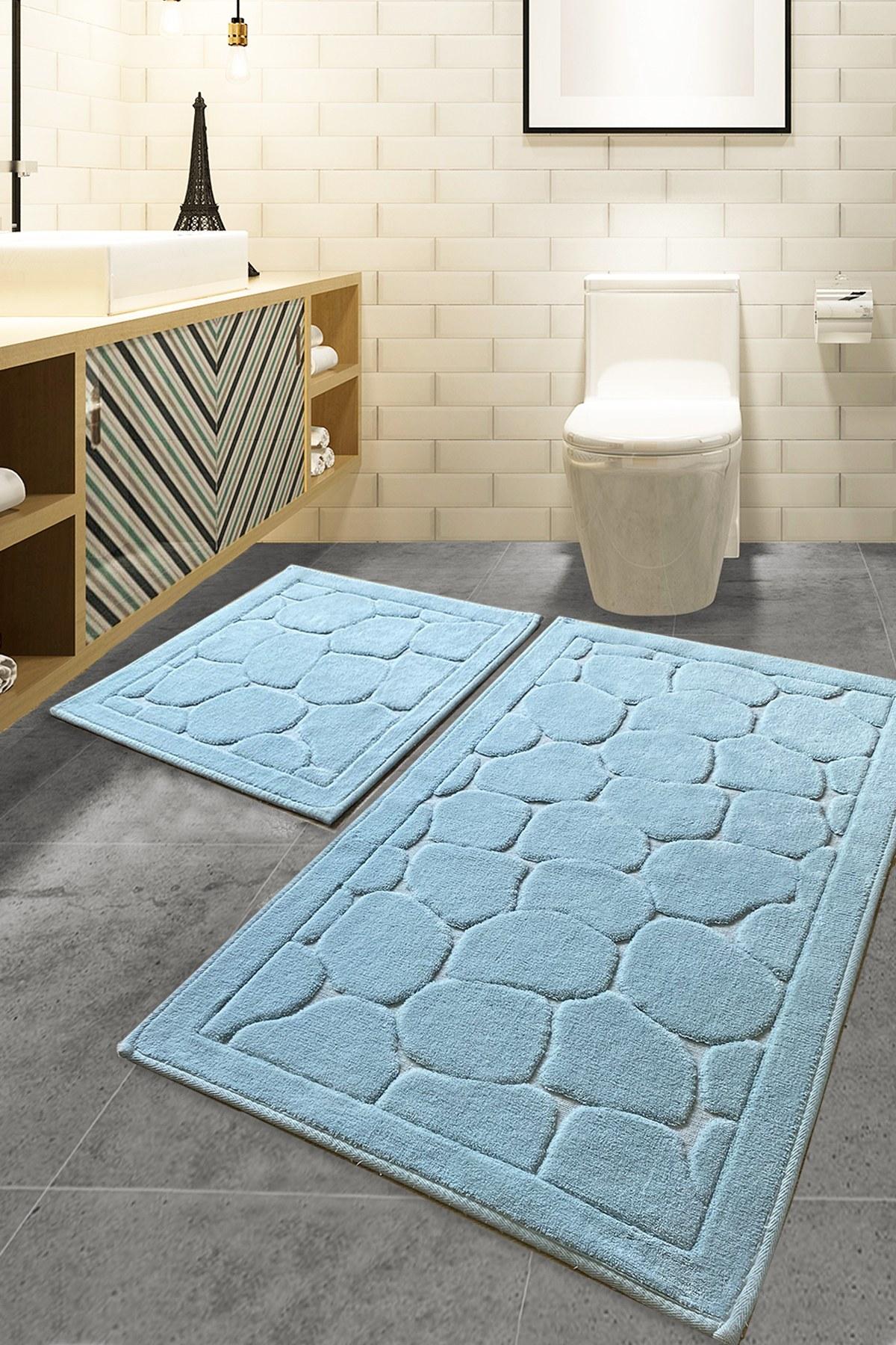 L'essentiel Maison Сет од 2 килими за бања Шарени