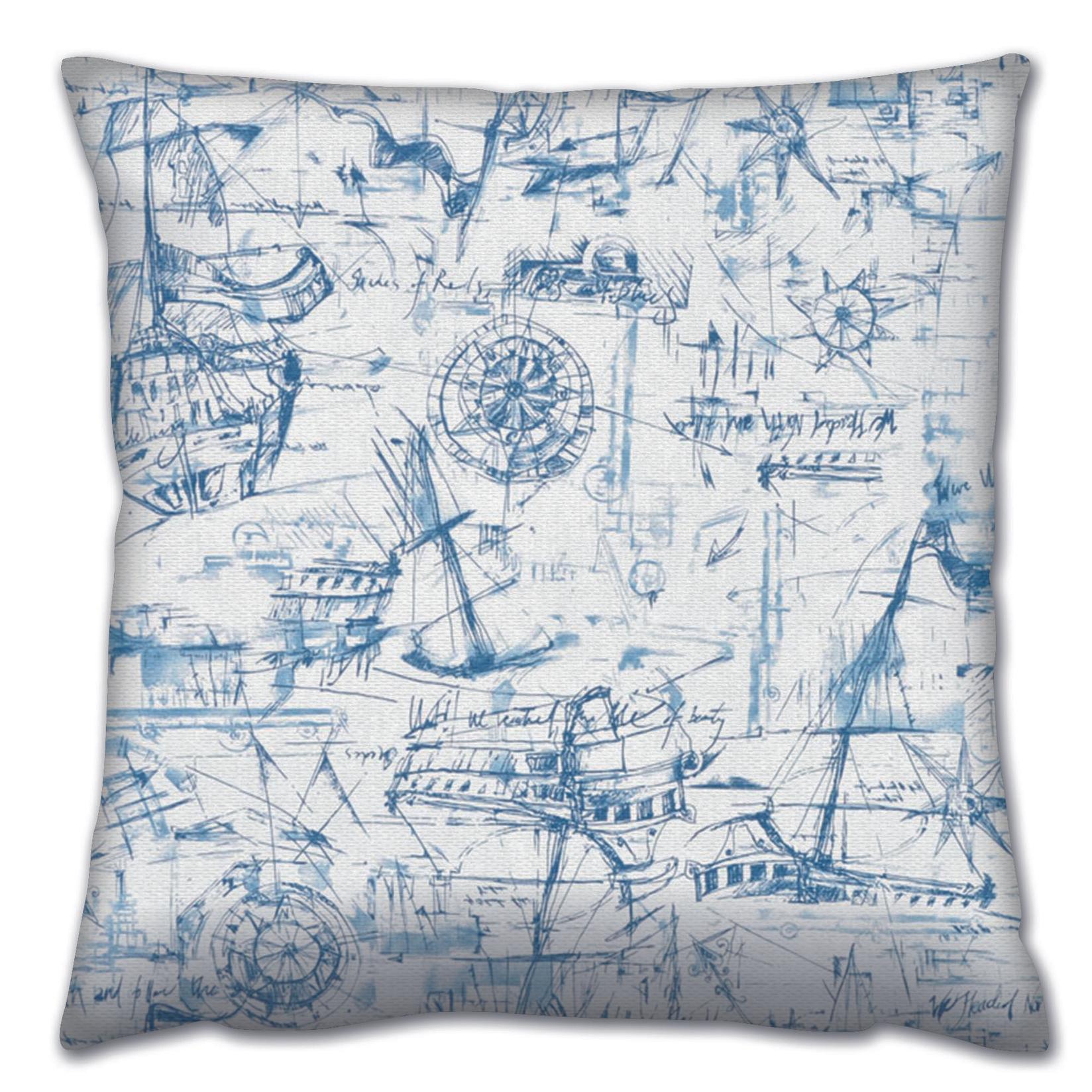 Перница Аберто Дизајн 43x43 см во боја