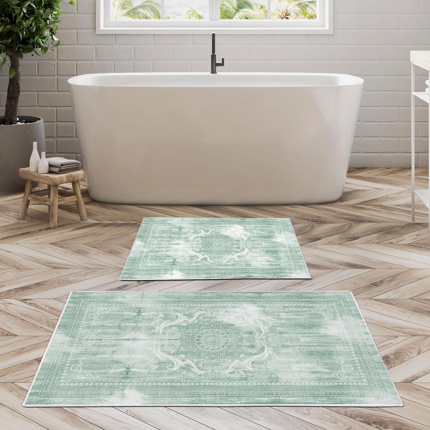 L'essentiel Maison Сет од 2 килими за бања Шарени