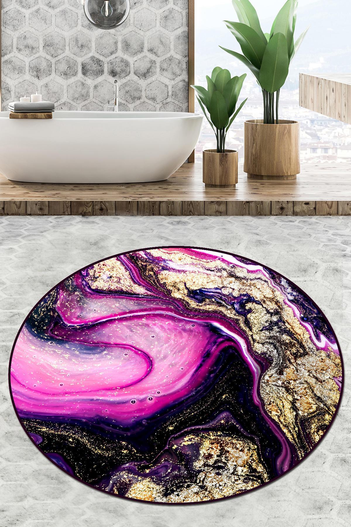 L'essentiel Maison тепих за бања 140cm Шарена