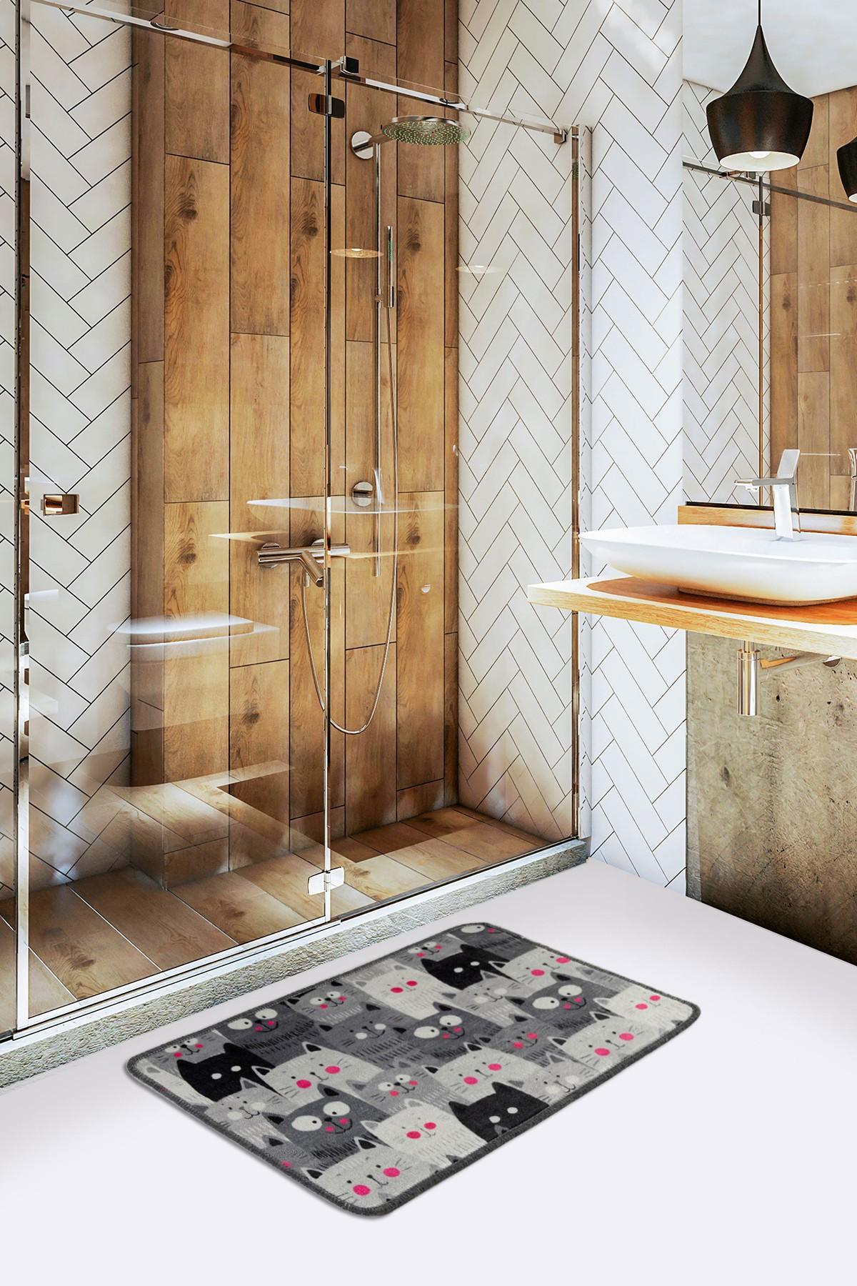 L'essentiel Maison тепих за бања 40x60cm Шарена