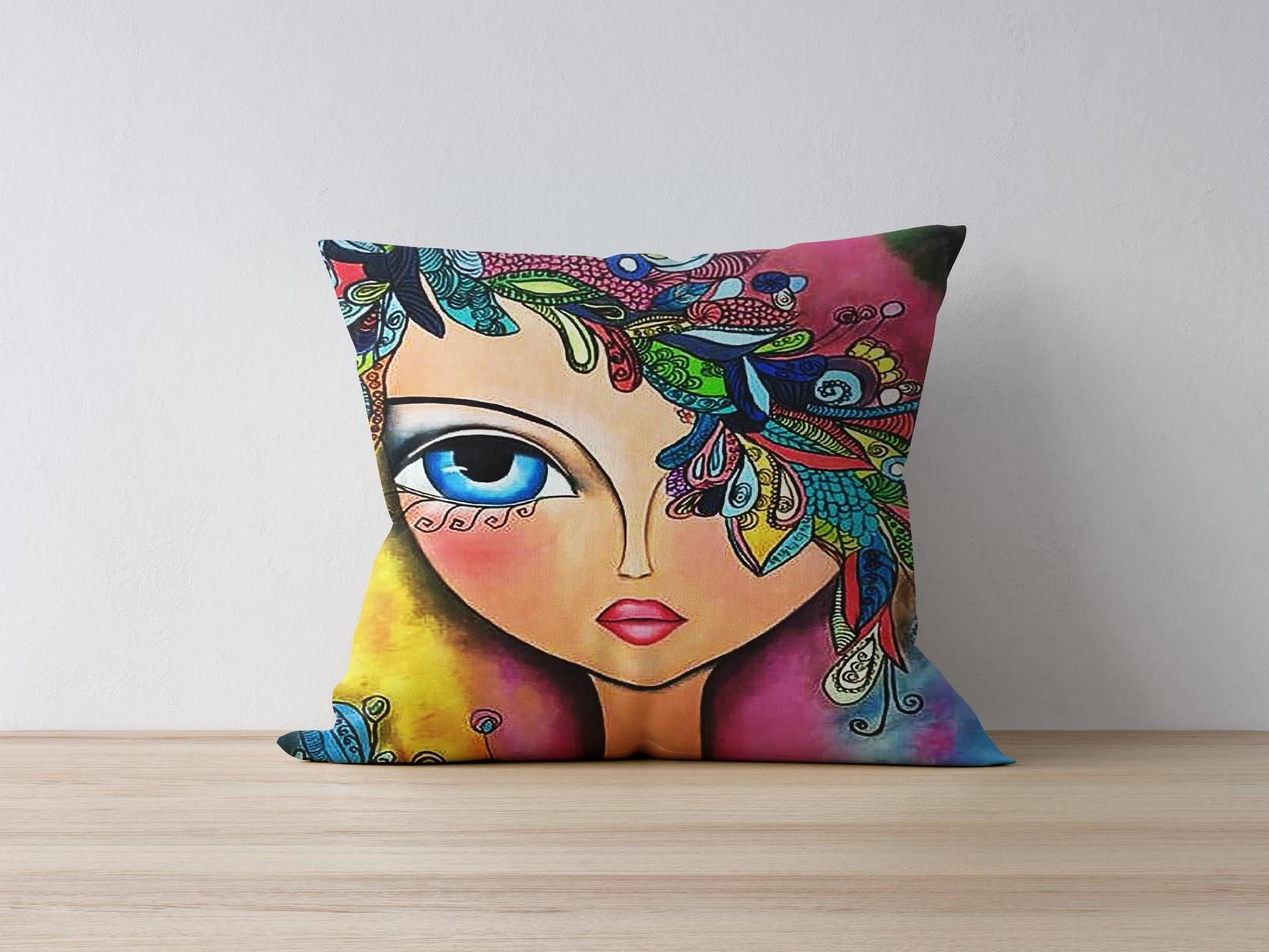 Навлака за перница Aberto Design 43x43cm во боја