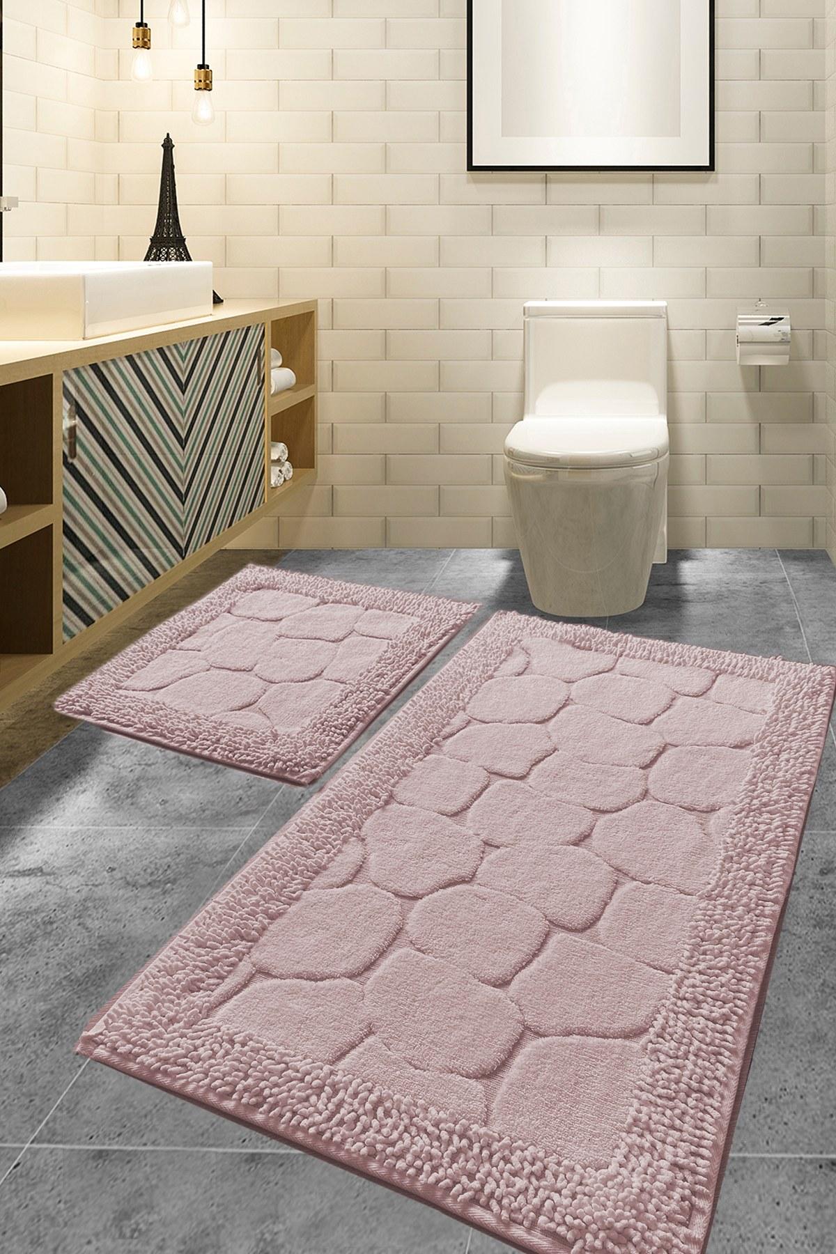 L'essentiel Maison Сет од 2 килими за бања Шарени