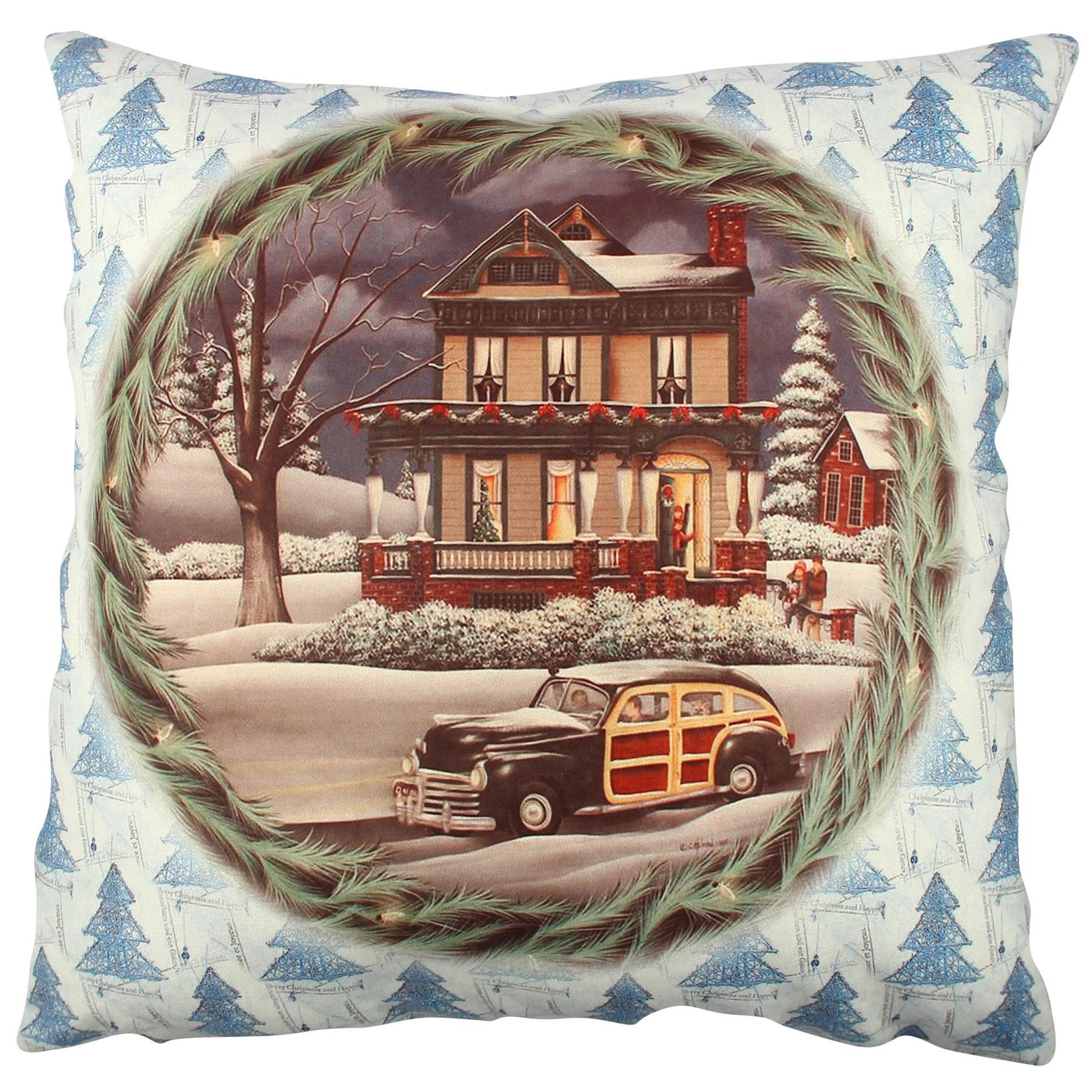 Перница Аберто Дизајн 43x43см во боја