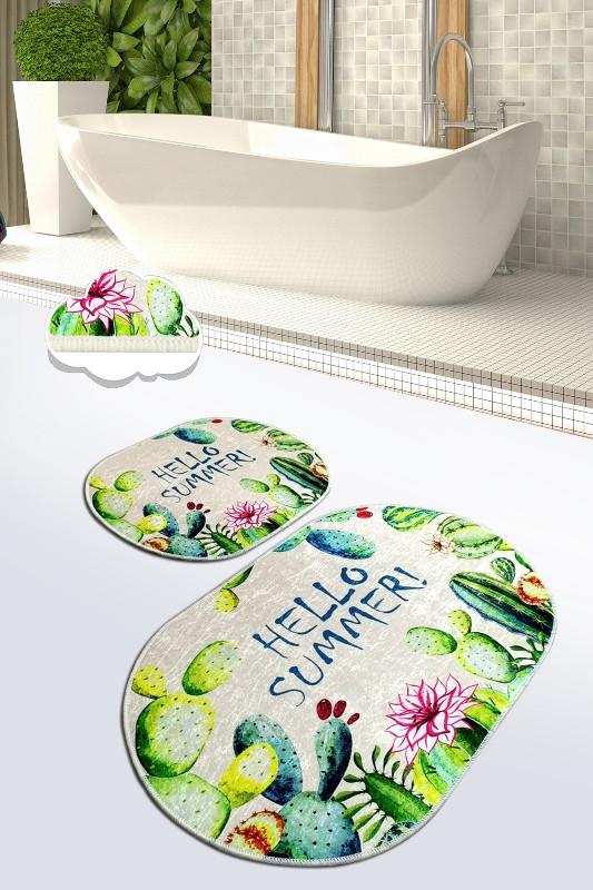 L'essentiel Maison Сет од 2 килими за бања Шарени