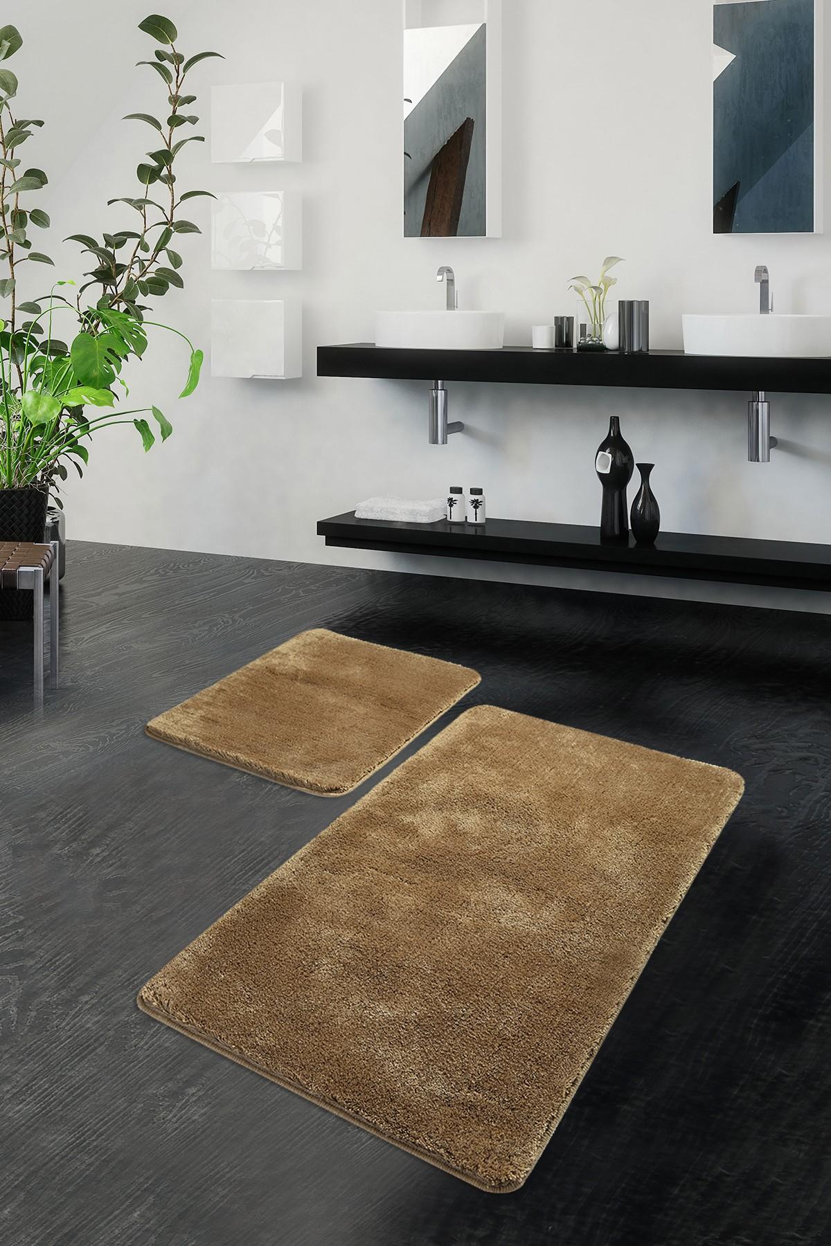 Комплет од 2 теписи за бања L'essentiel Maison, крем боја