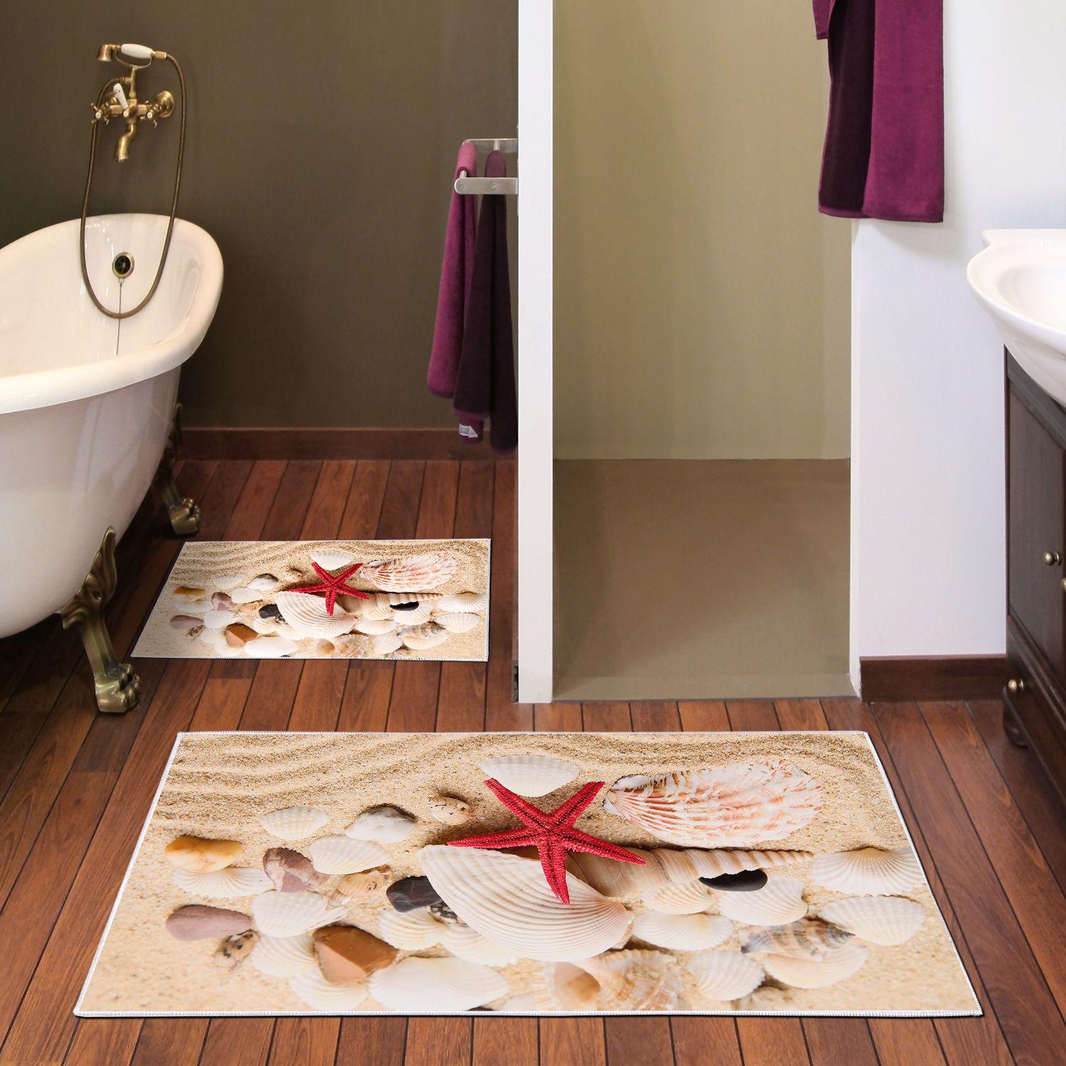 L'essentiel Maison Сет од 2 килими за бања Шарени