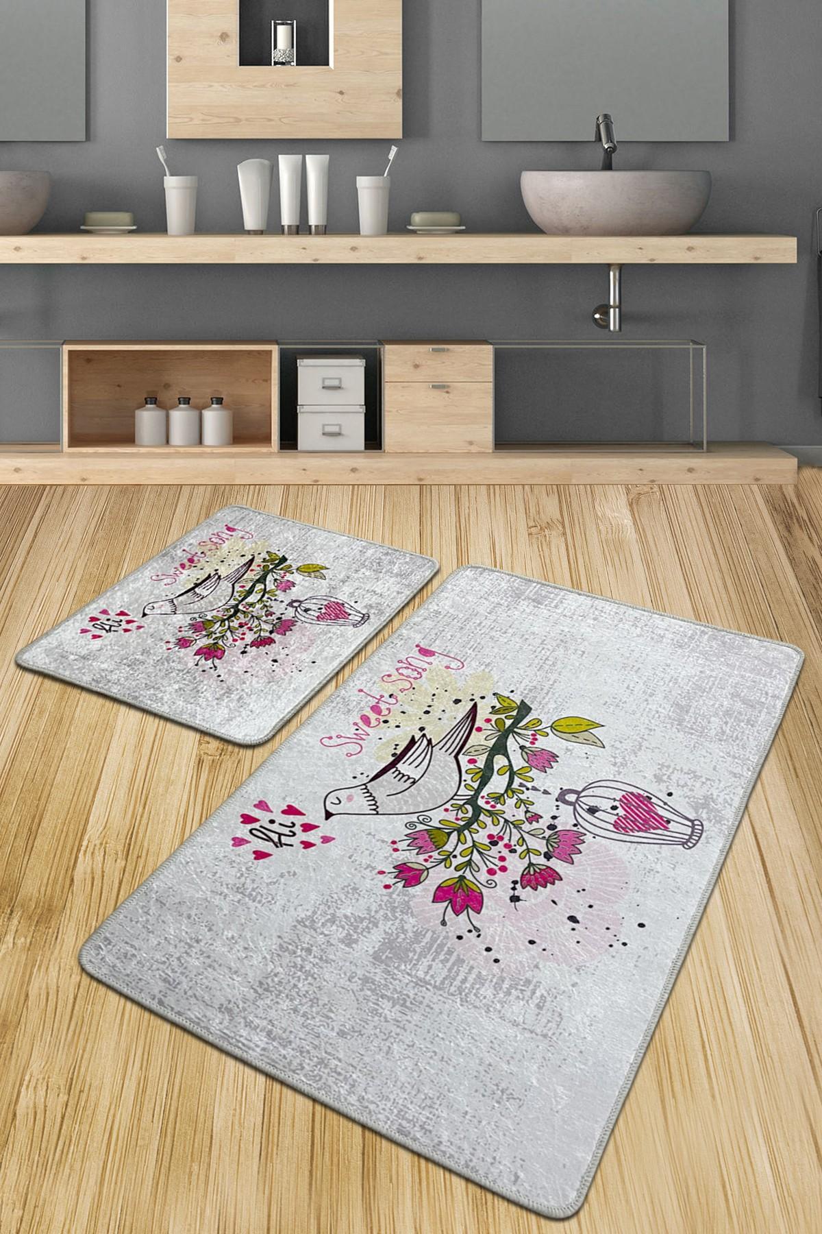 L'essentiel Maison Сет од 2 килими за бања Шарени