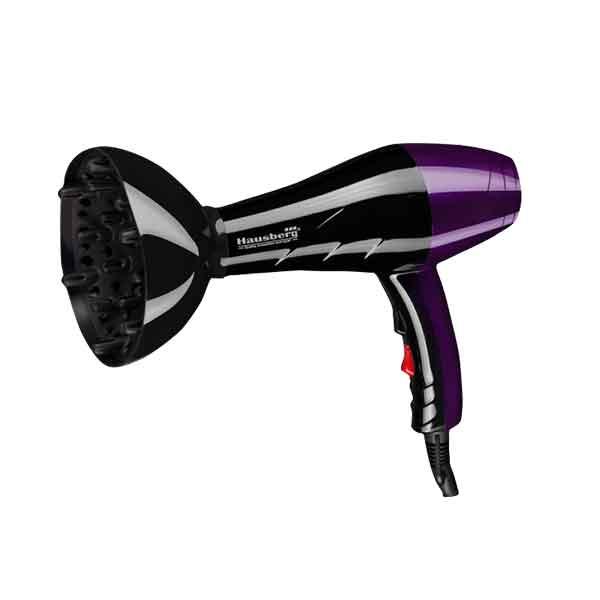 HAUSBERG Фен за коса HB-26MV, 2000W, црно-виолетова