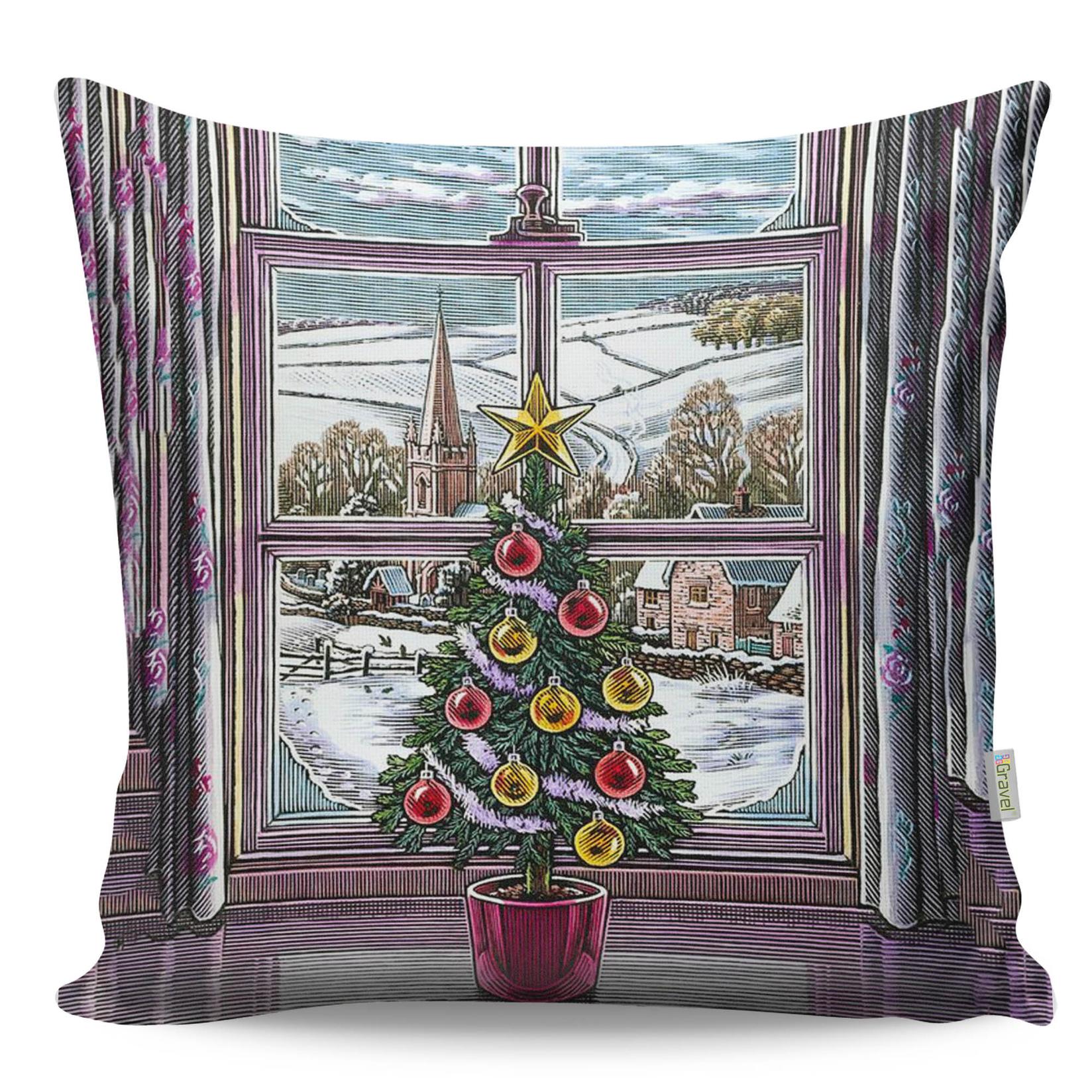 Перница Аберто Дизајн 43x43 см во боја