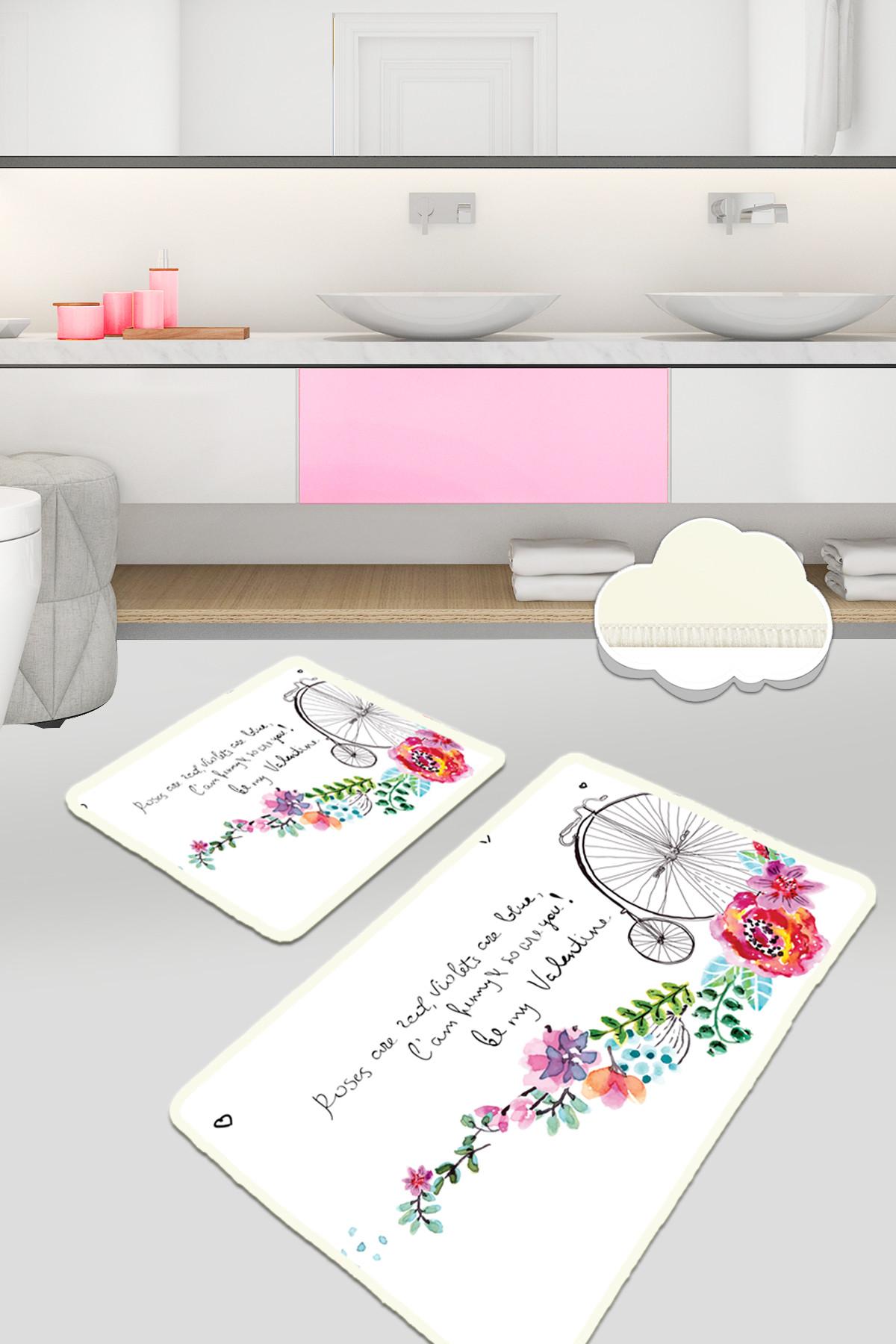 L'essentiel Maison Сет од 2 килими за бања Шарени