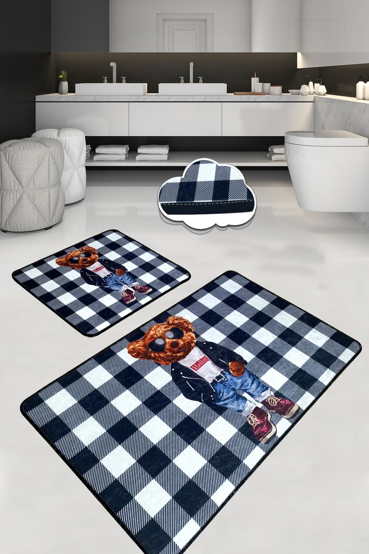 L'essentiel Maison Сет од 2 килими за бања Шарени