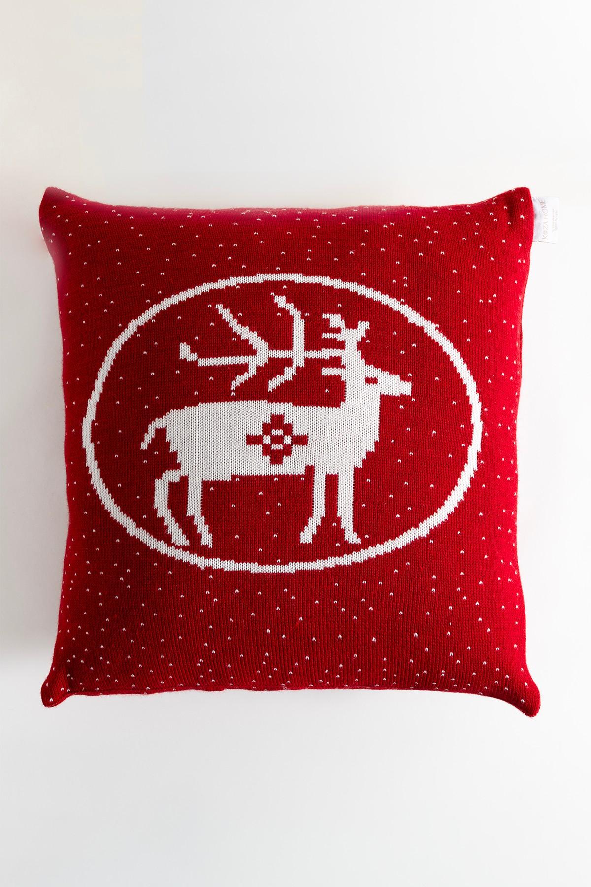 Перница Aberto Design 45x45cm црвена