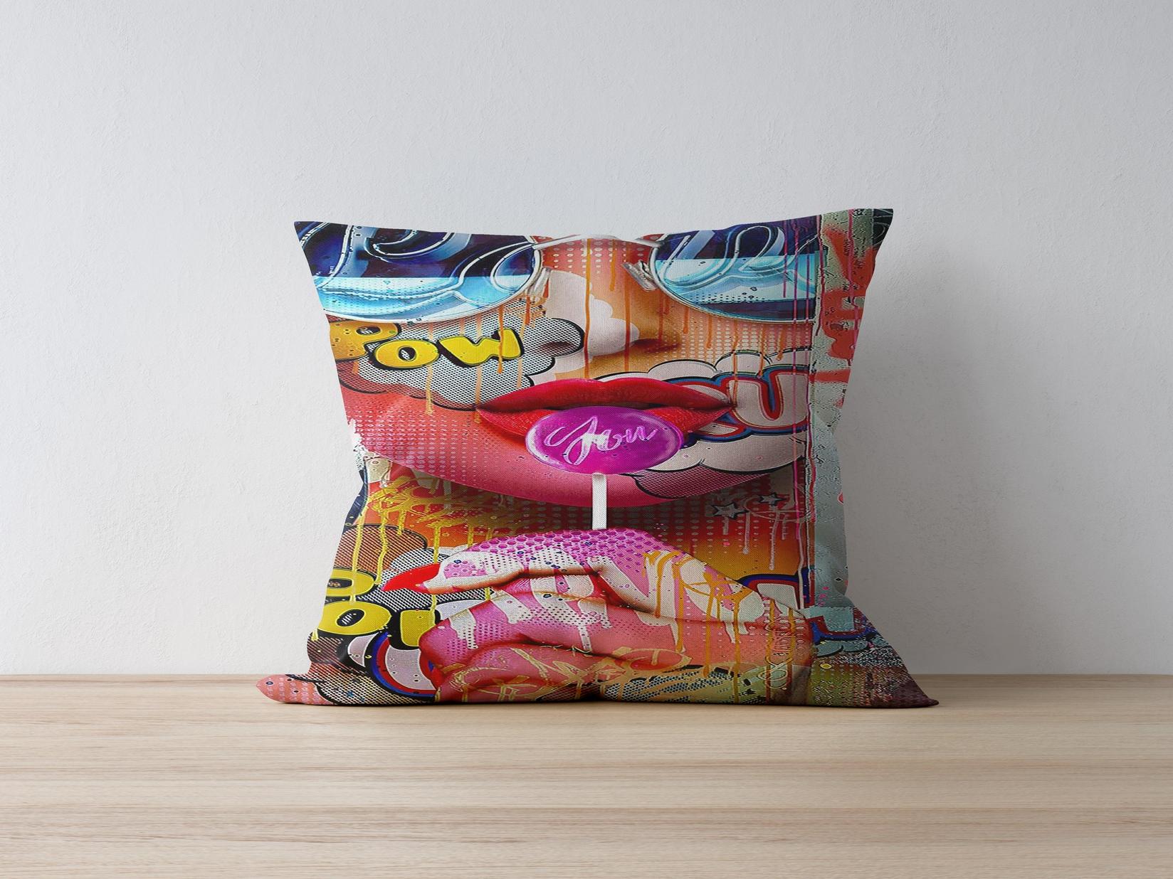 Навлака за перница Aberto Design 43x43cm во боја