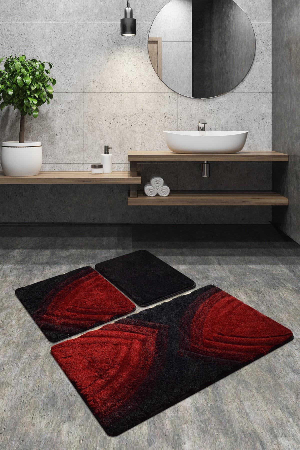 L'essentiel Maison Сет од 3 килими за бања Шарени