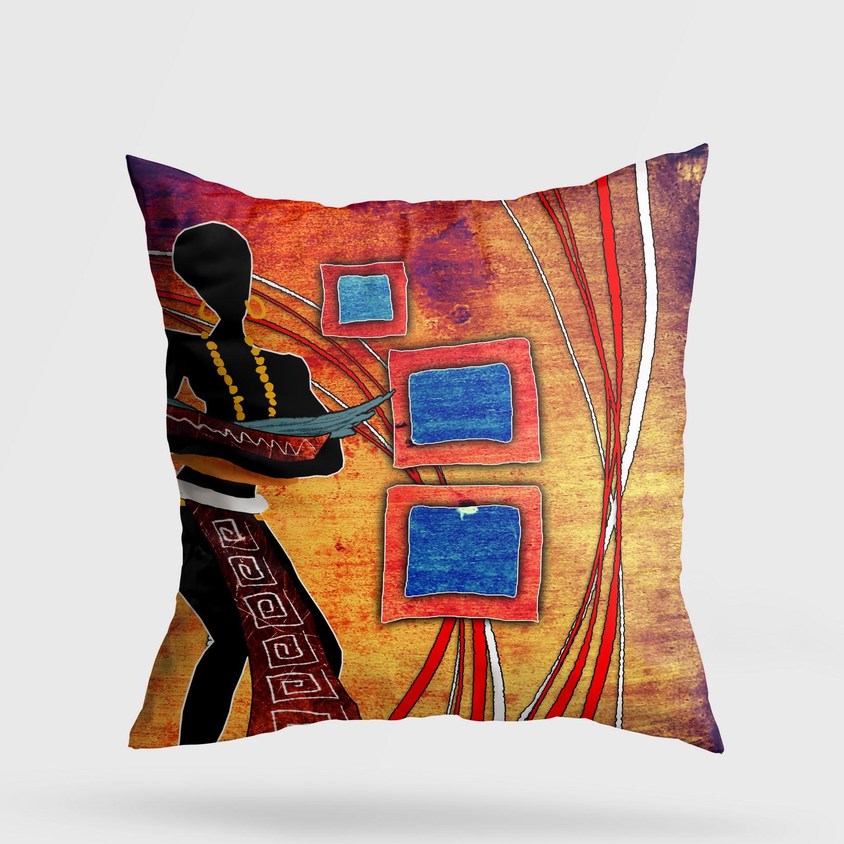 Перница Аберто Дизајн 43x43 см во боја