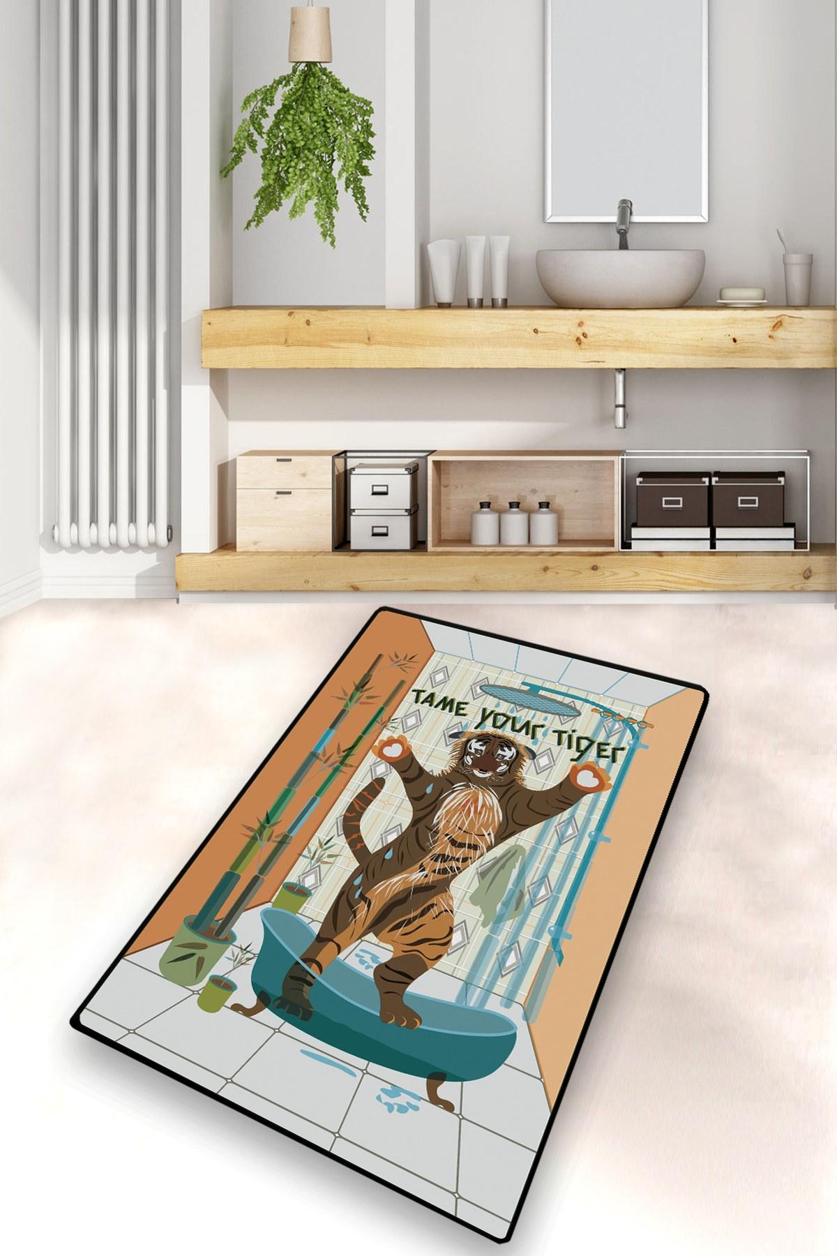 Простирка за бања L'essentiel Maison 70x120cm Шарена