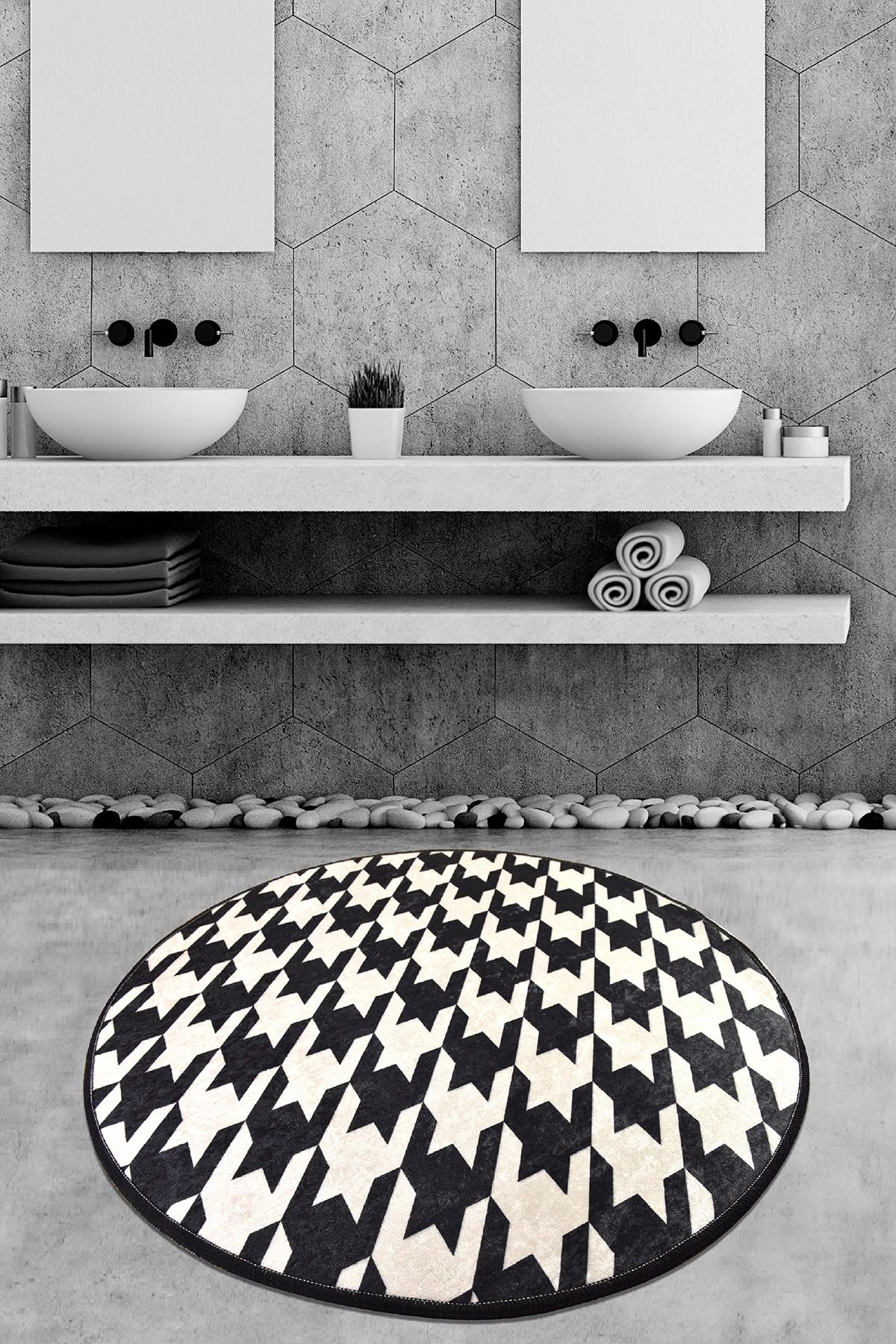 L'essentiel Maison тепих за бања 140cm Шарена