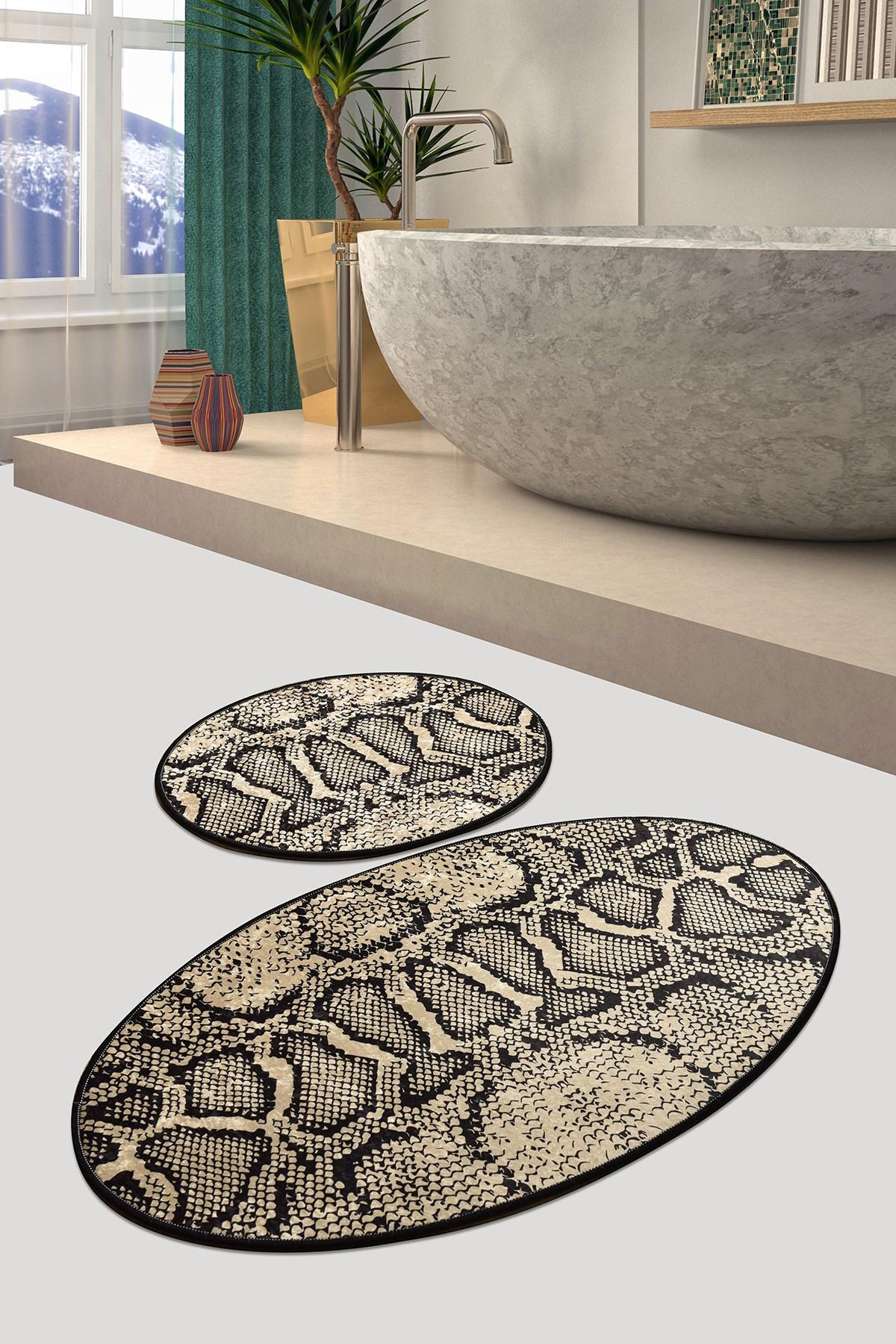 L'essentiel Maison Сет од 2 килими за бања Шарени