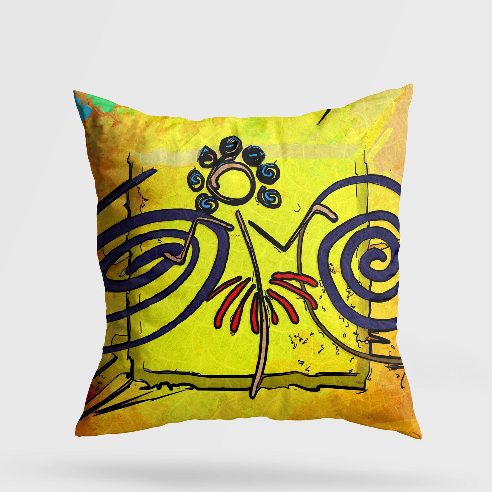 Перница Аберто Дизајн 43x43 см во боја