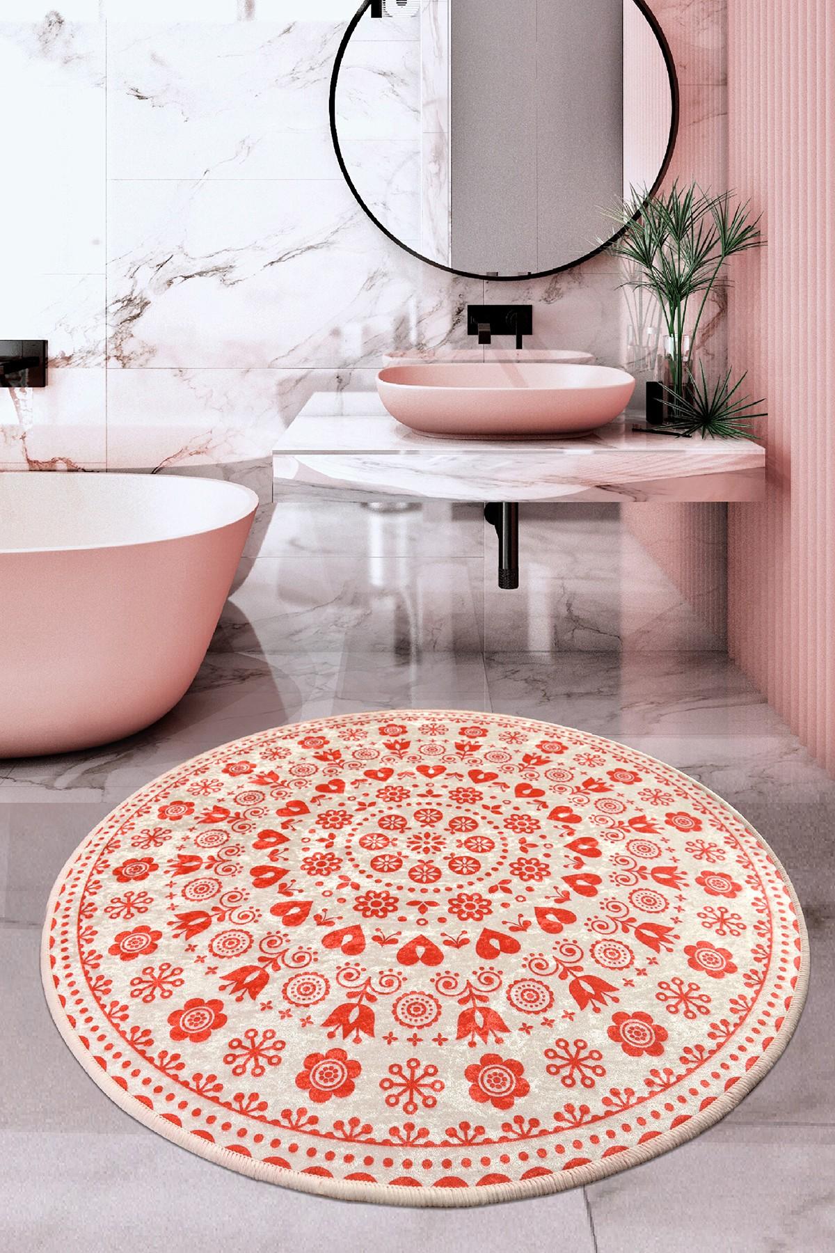 L'essentiel Maison тепих за бања 140cm Шарена