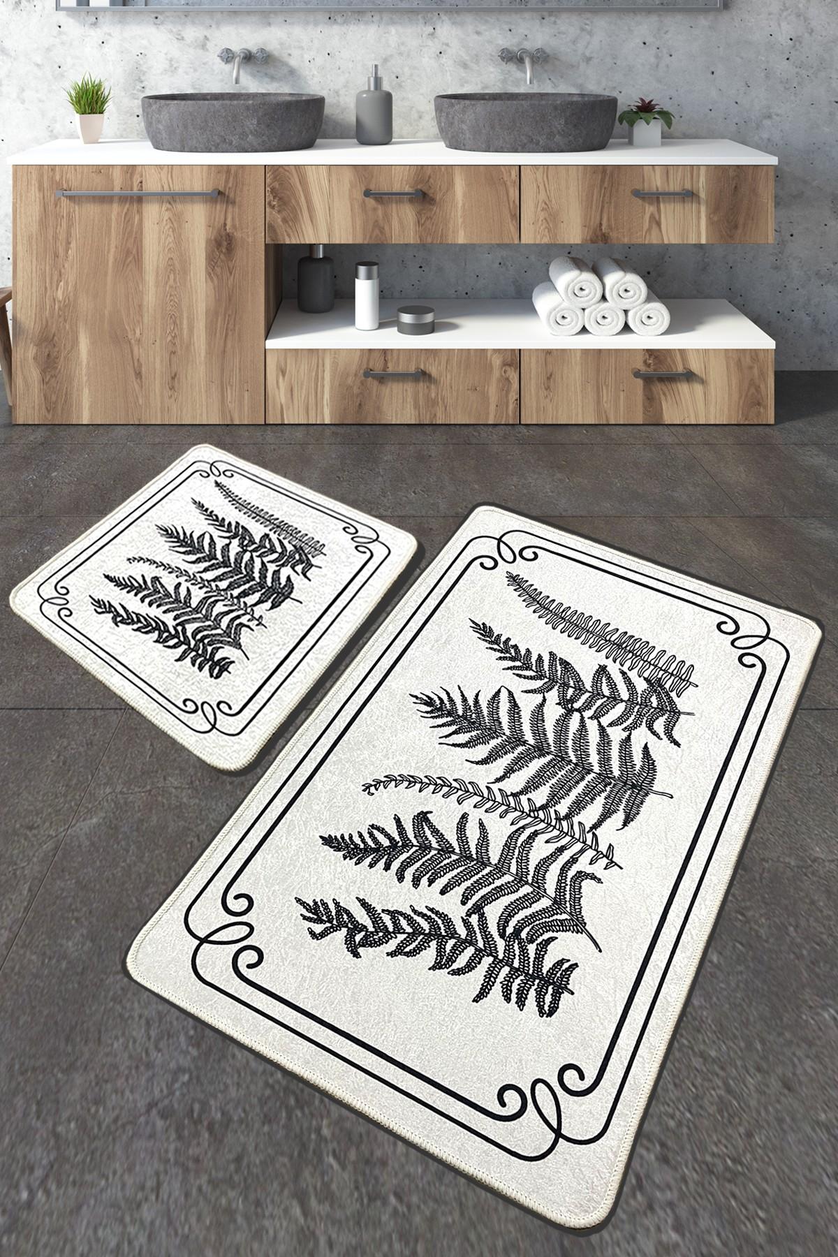 L'essentiel Maison Сет од 2 килими за бања Шарени