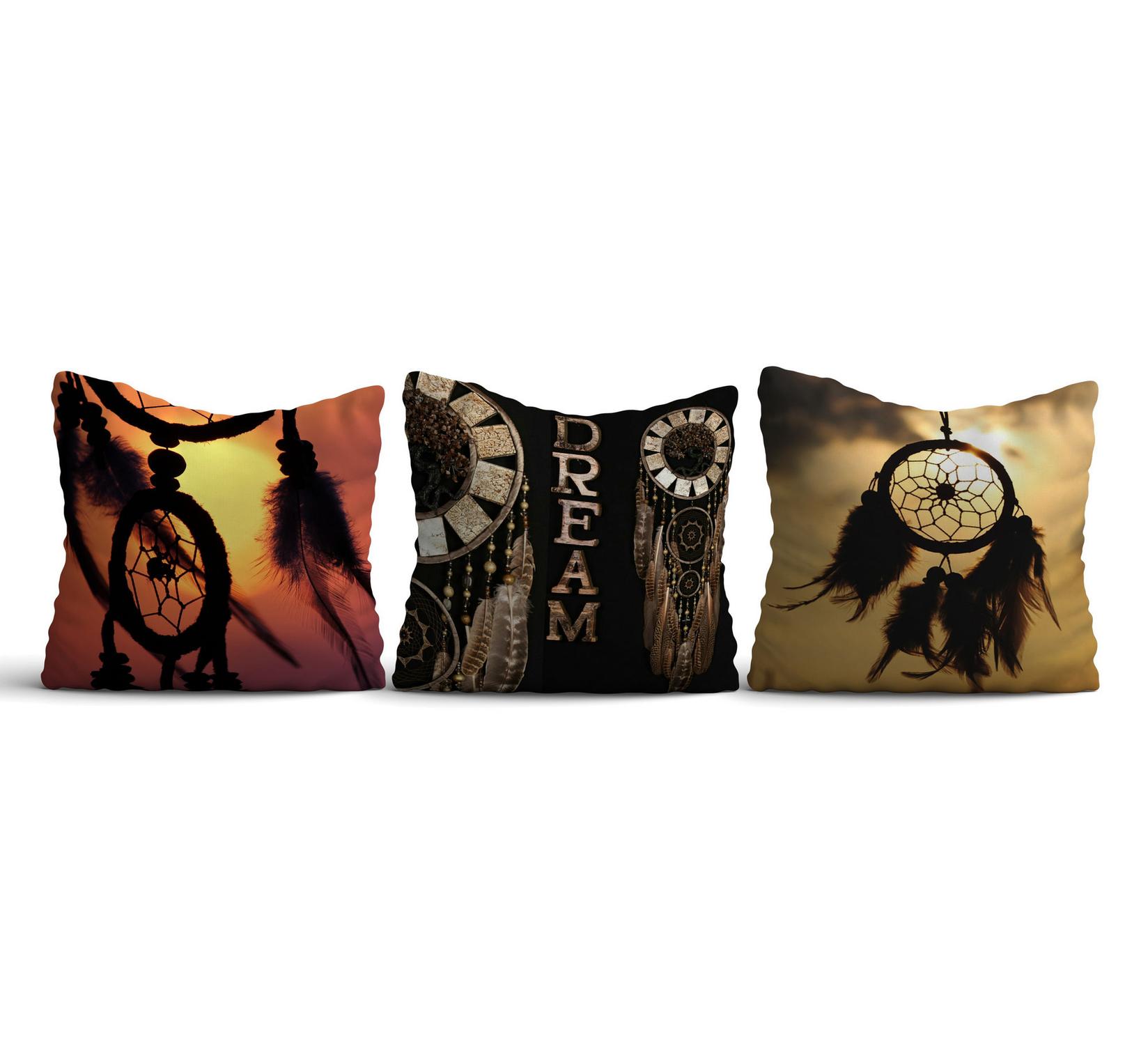 Комплет од 3 навлаки за перници Aberto Design 43x43cm во боја