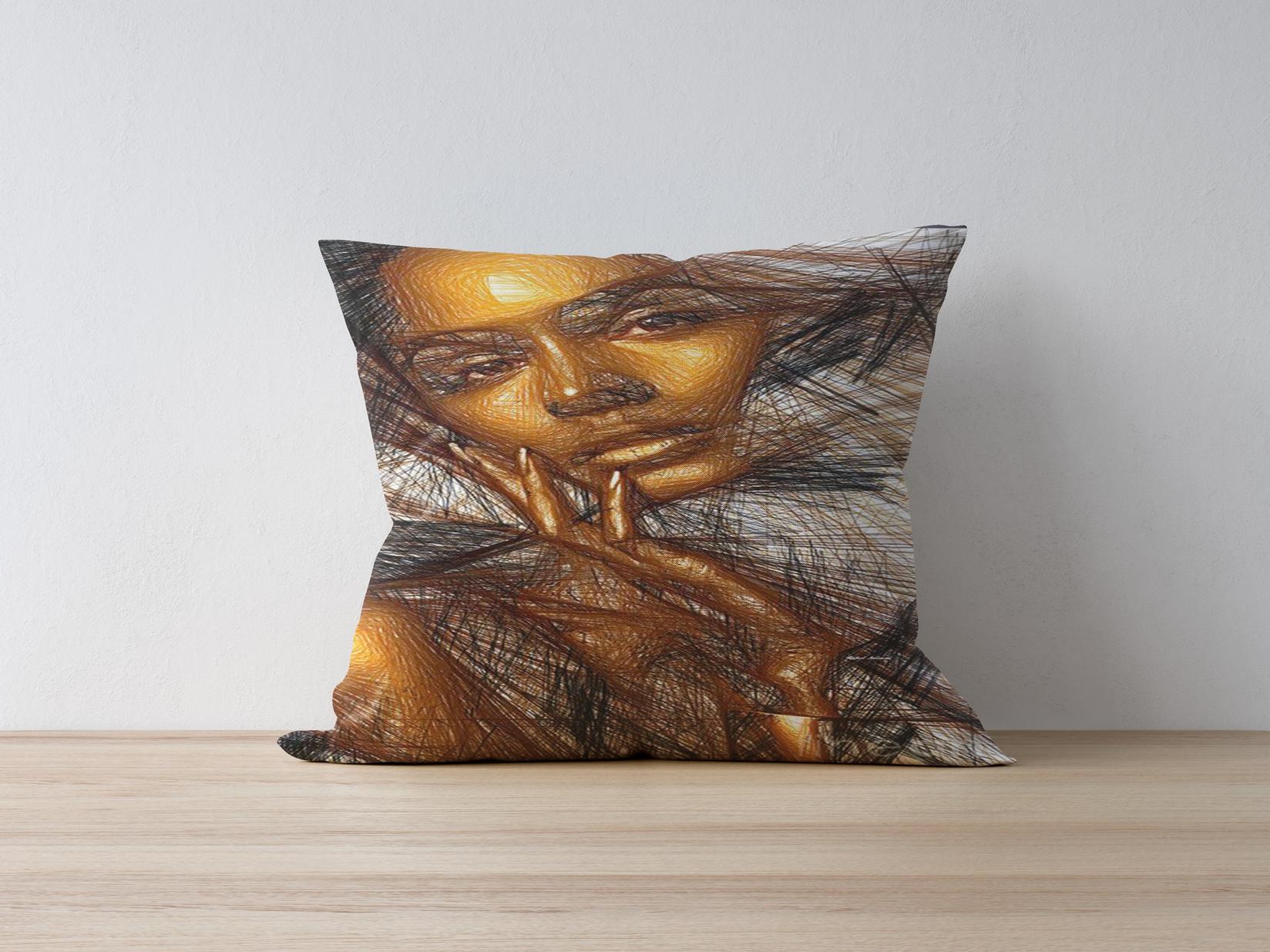 Навлака за перница Aberto Design 43x43cm во боја