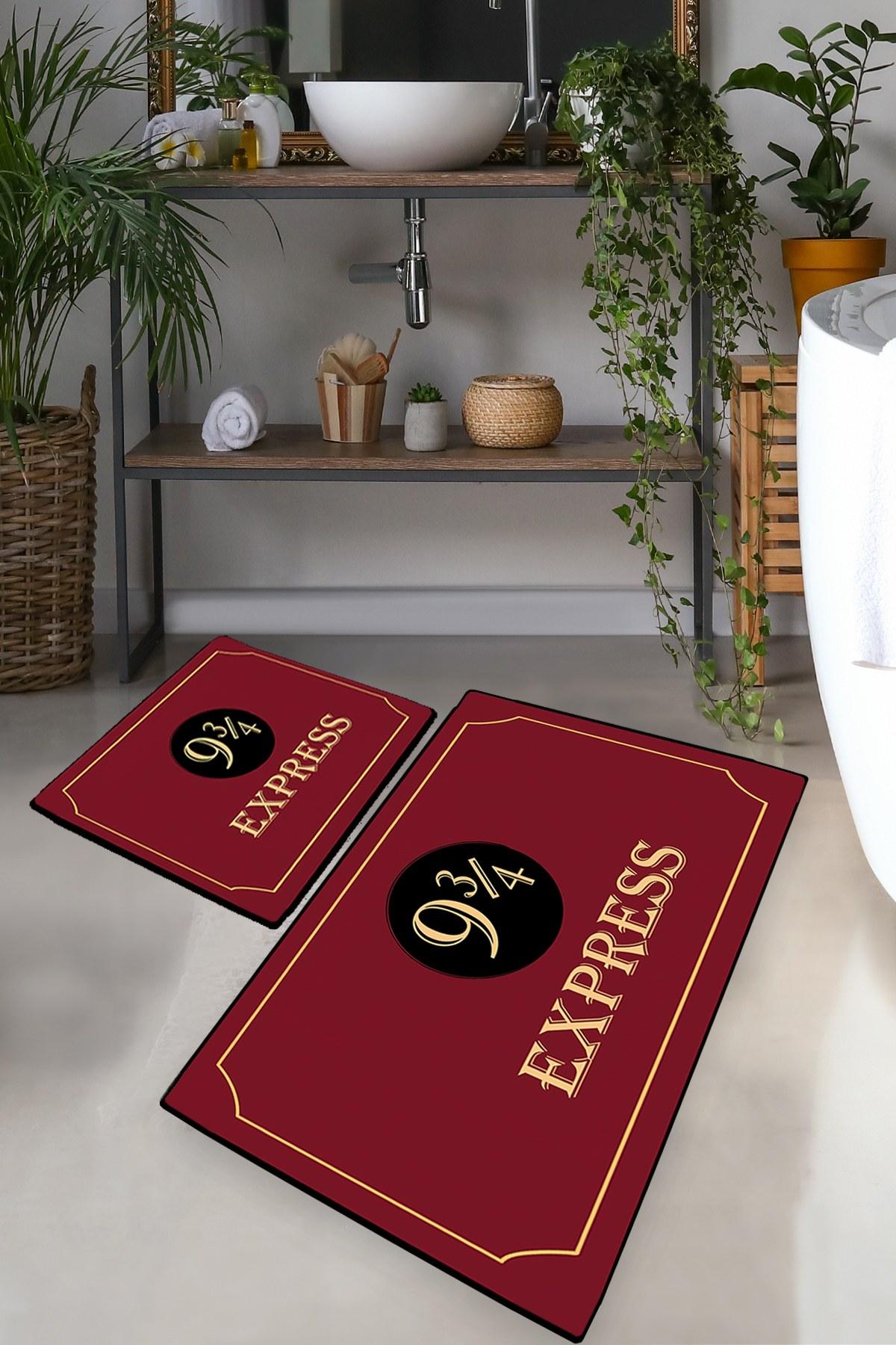 L'essentiel Maison Сет од 2 килими за бања Шарени