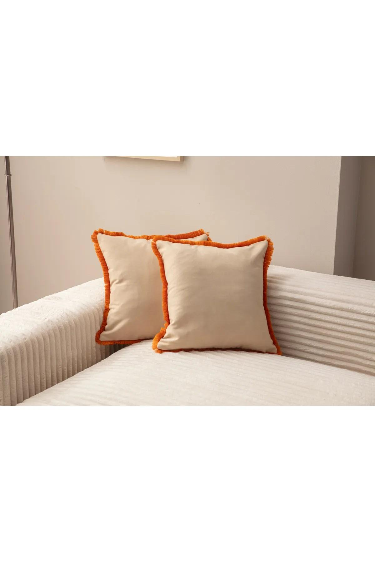 Комплет од 2 навлаки за перници Aberto Design 43x43cm беж