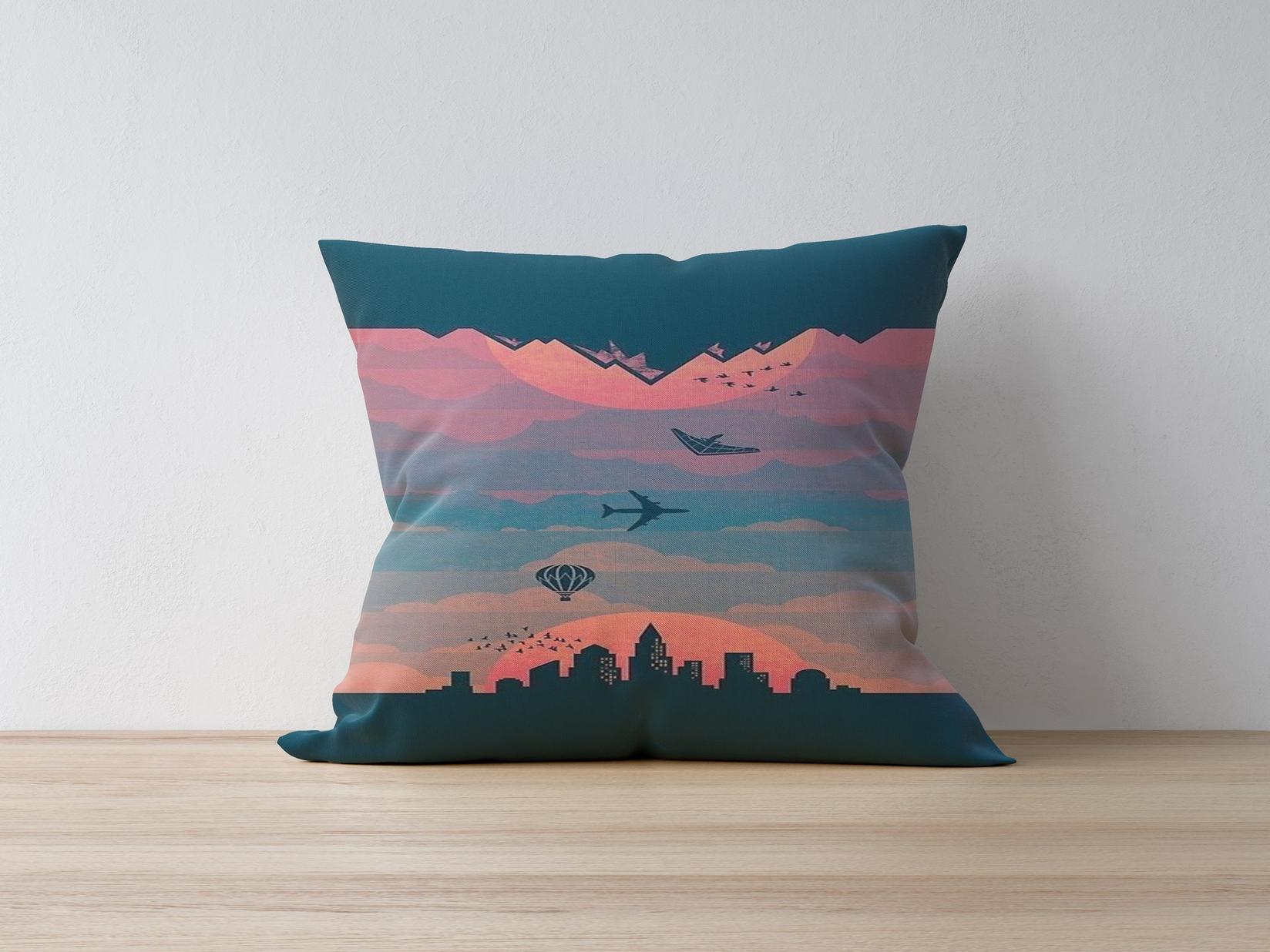 Навлака за перница Aberto Design 43x43cm во боја