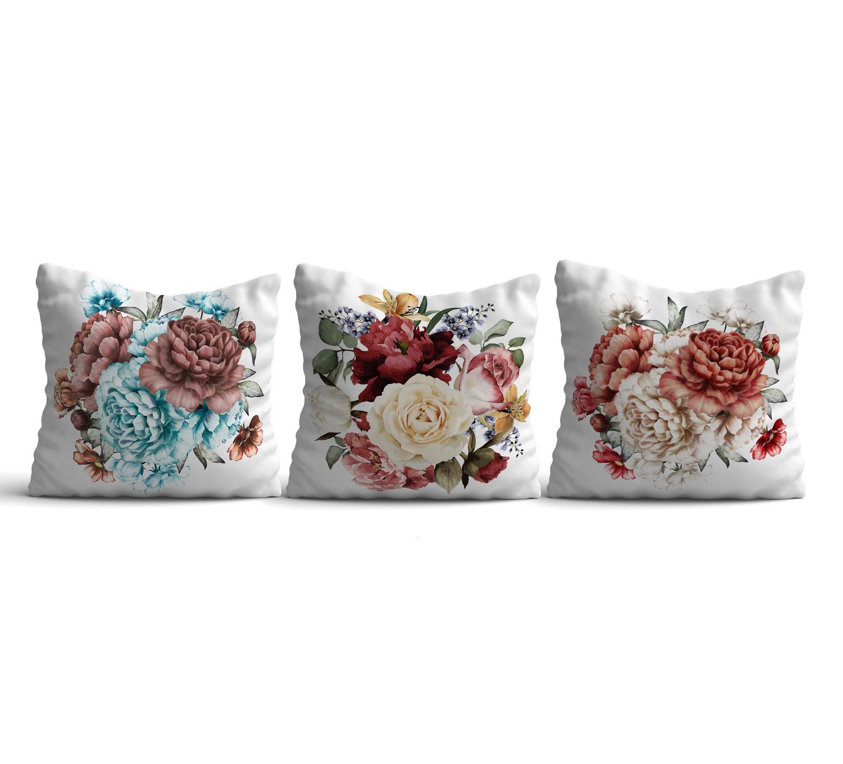 Комплет од 3 навлаки за перници Aberto Design 43x43cm во боја