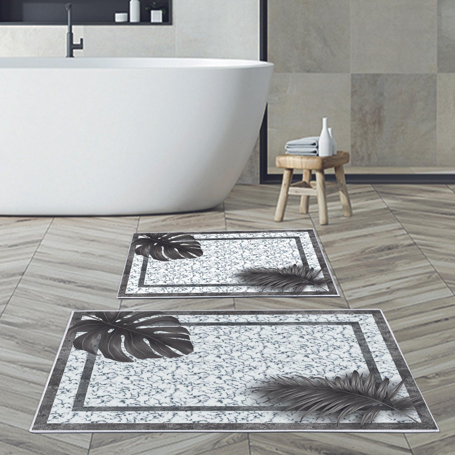 L'essentiel Maison Сет од 2 килими за бања Шарени