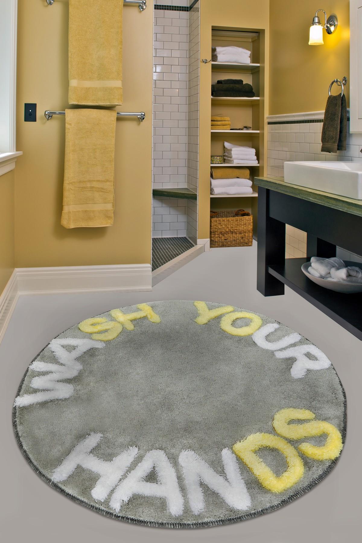 Простирка за бања L'essentiel Maison 90cm Шарена