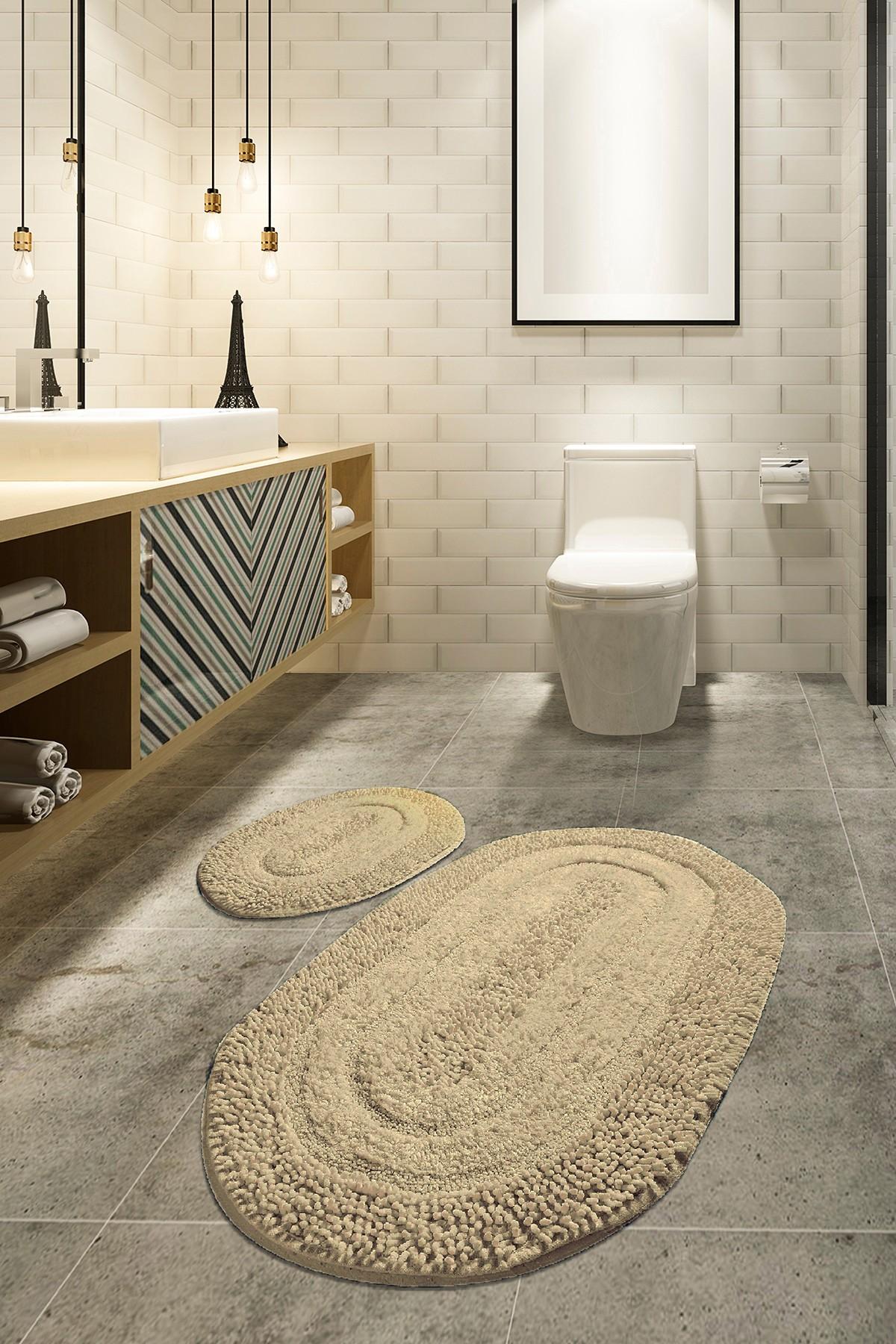 L'essentiel Maison Сет од 2 килими за бања Шарени