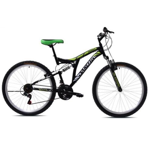 CAPRIOLO ADRIA DAKOTA 19"/26"/18HT Детски Велосипед, Црн-зелен-бел