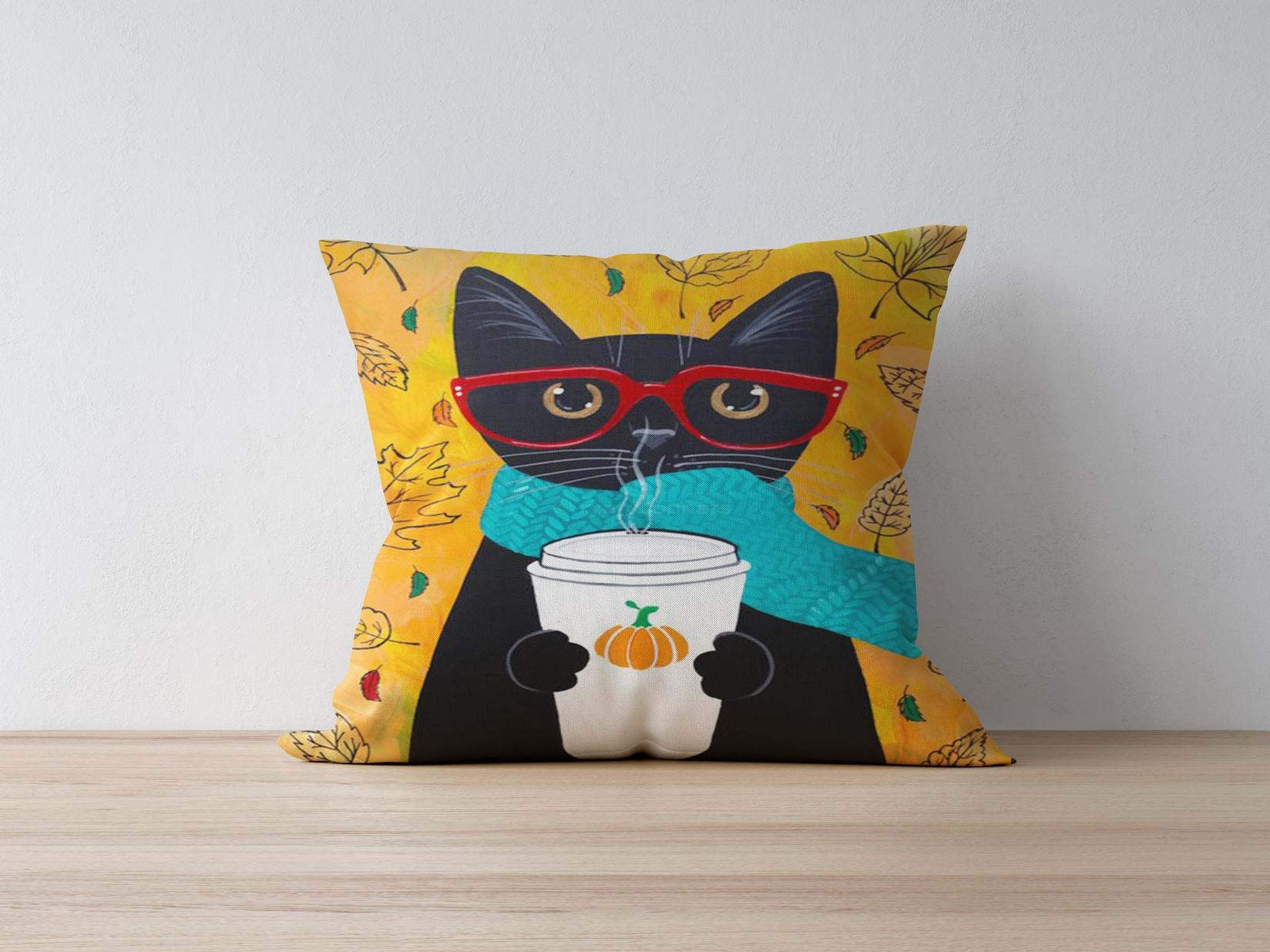 Навлака за перница Aberto Design 43x43cm во боја