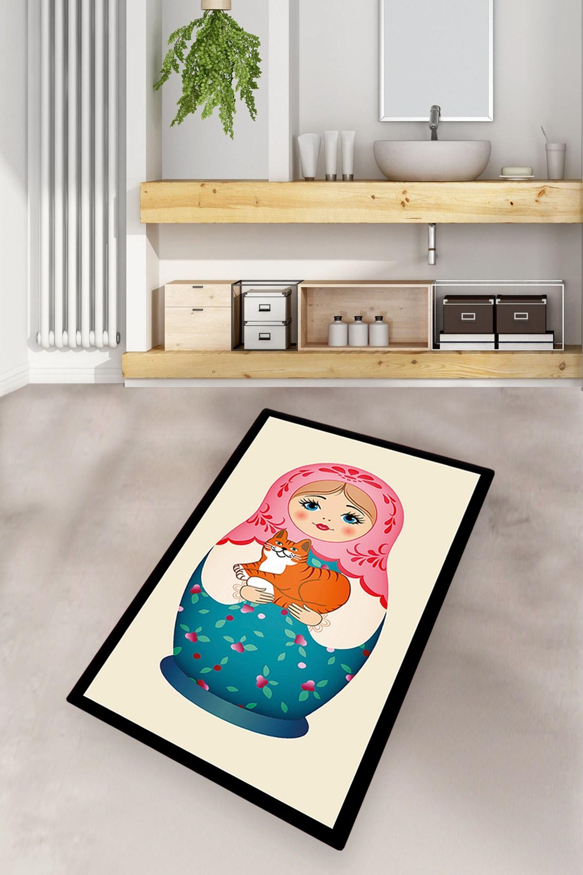 Простирка за бања L'essentiel Maison 70x120cm Шарена