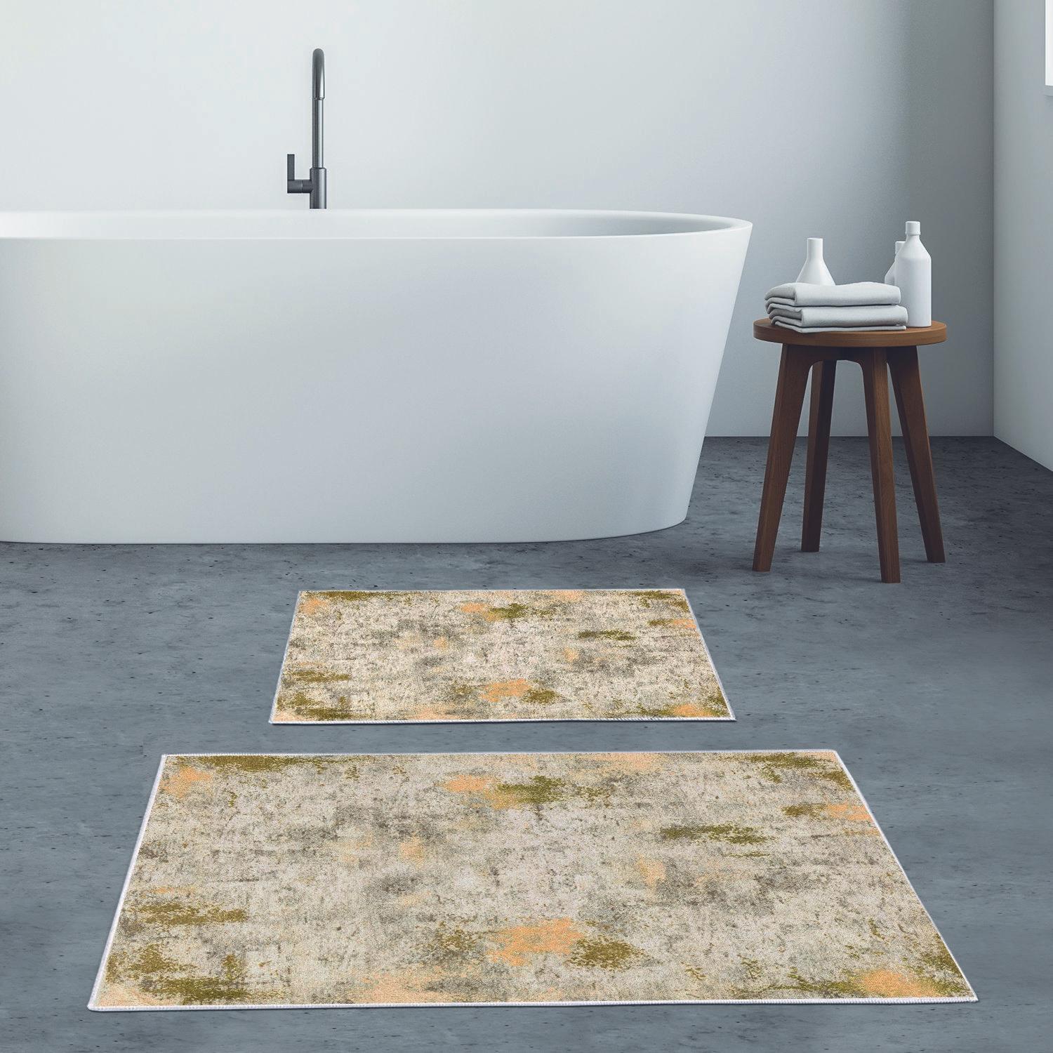 L'essentiel Maison Сет од 2 килими за бања Шарени