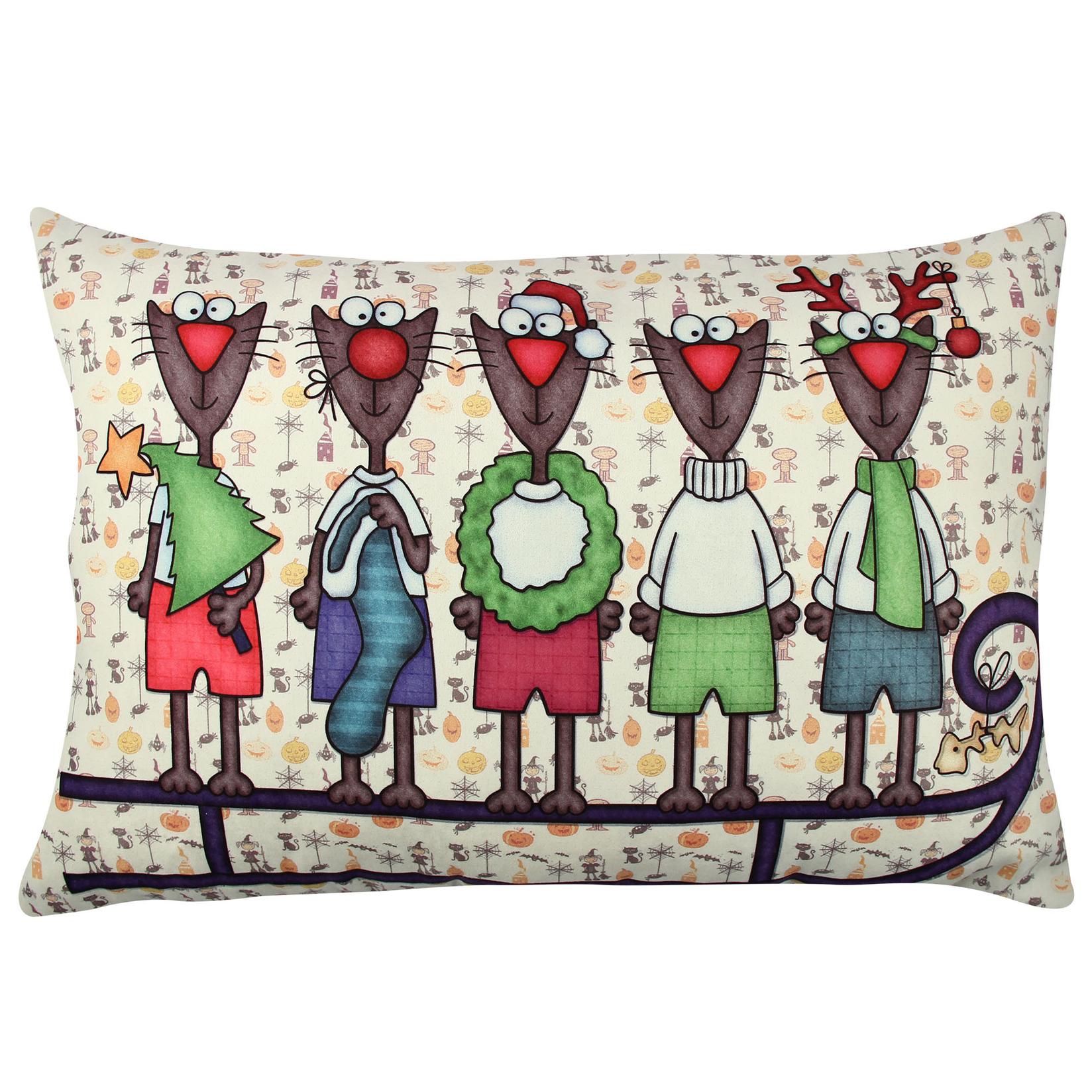 Aberto Design Перница 33x48cm Шарена