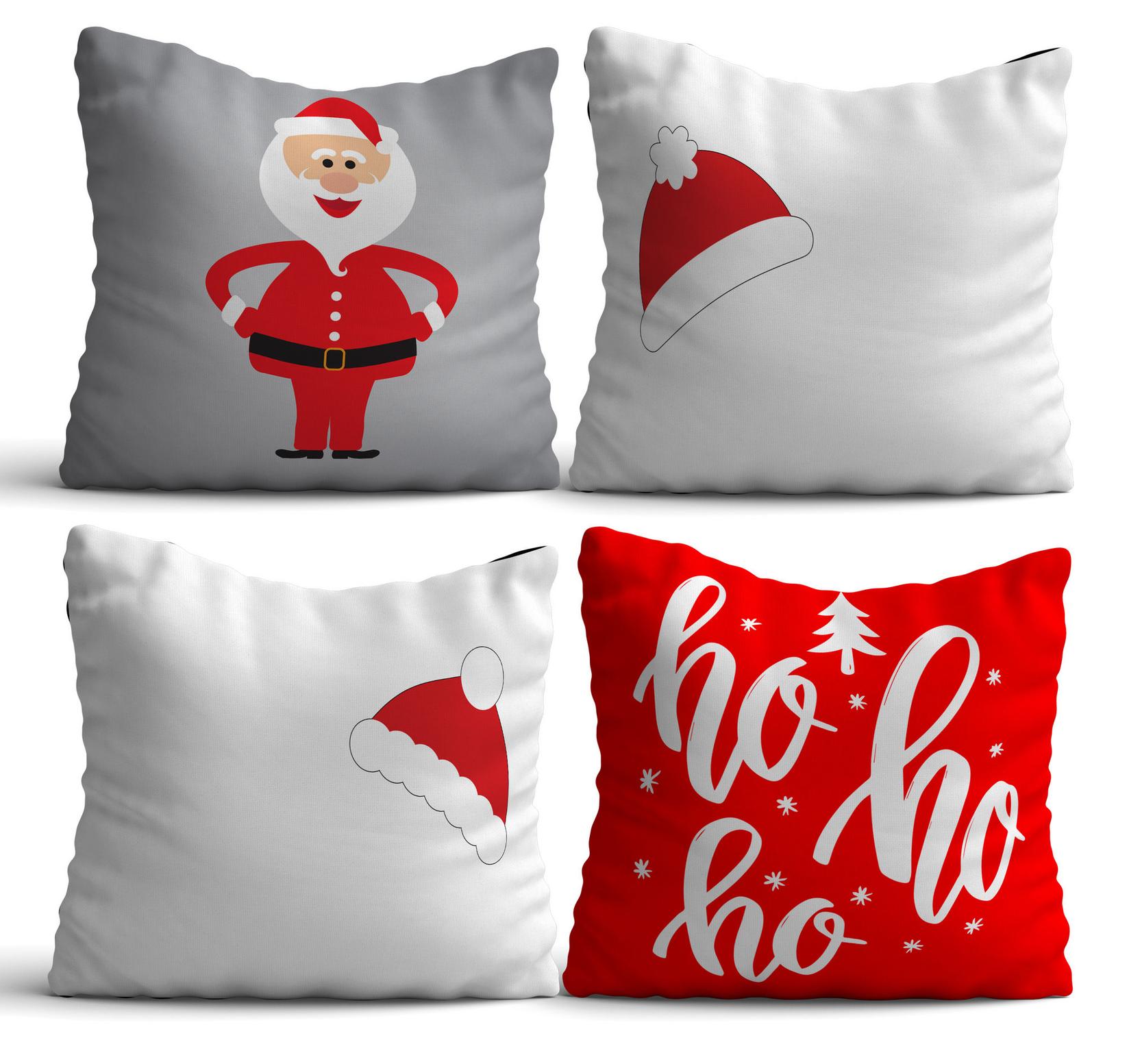 Комплет од 4 перници Aberto Design 43x43cm во боја