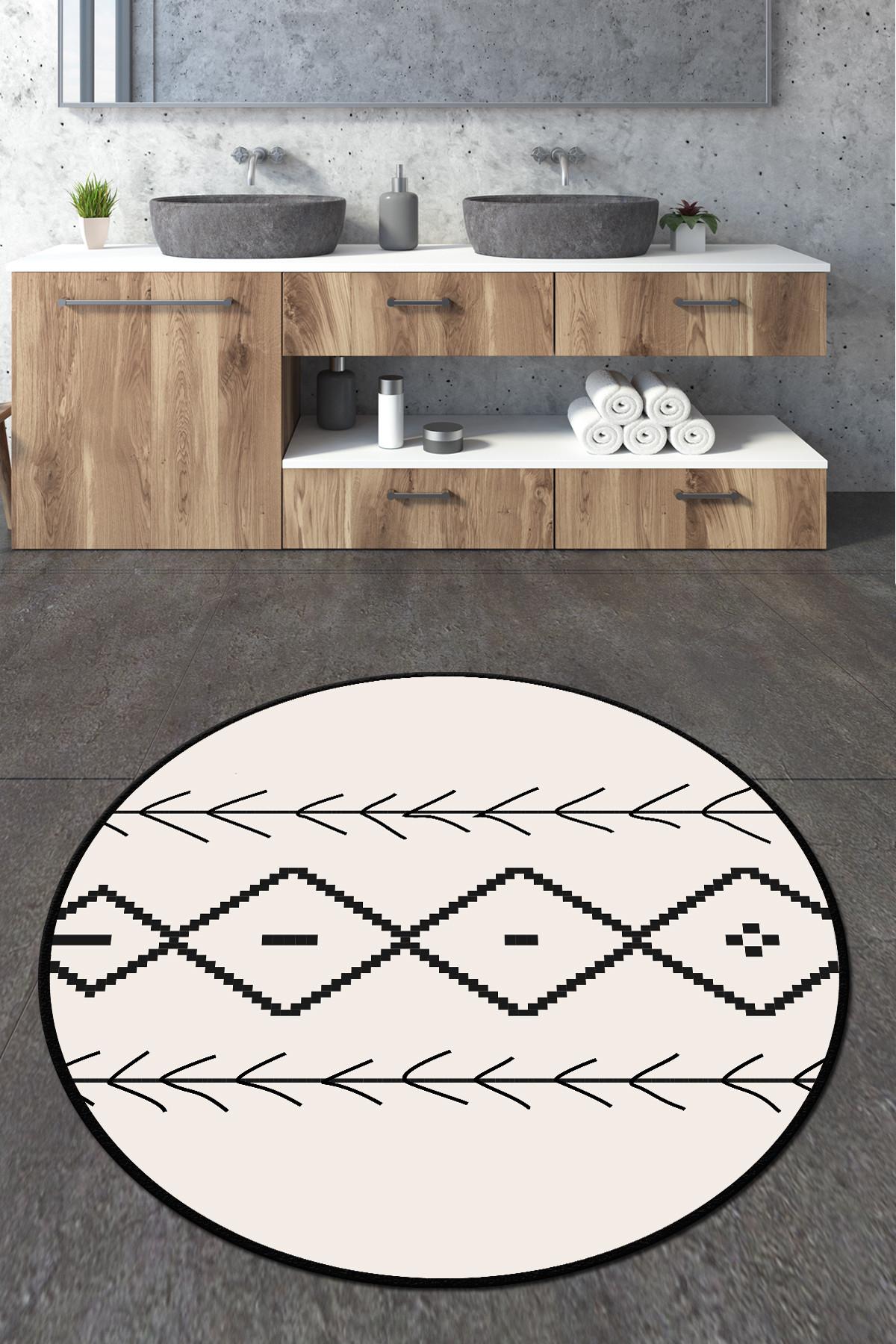 L'essentiel Maison тепих за бања 140cm Шарена