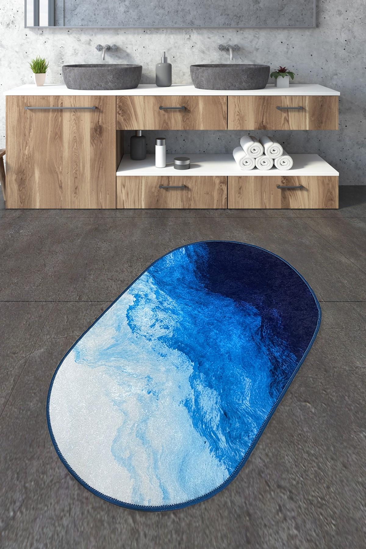 L'essentiel Maison тепих за бања 80x100cm Шарена