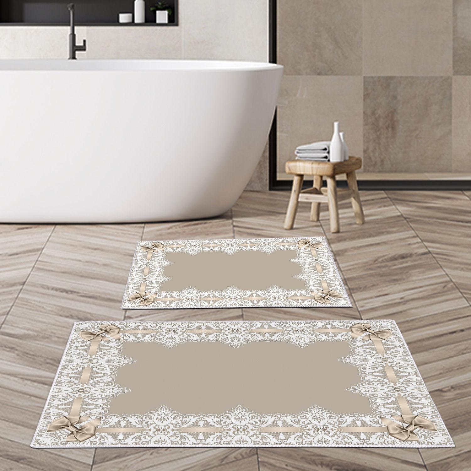 L'essentiel Maison Сет од 2 килими за бања Шарени