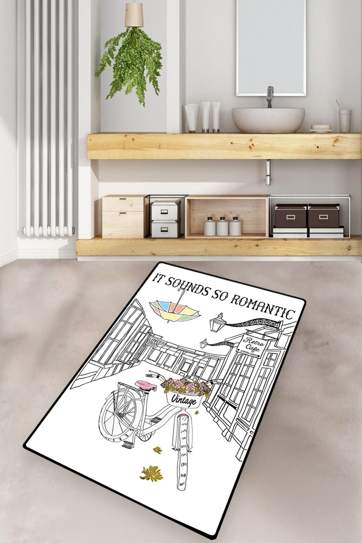 Простирка за бања L'essentiel Maison 70x120cm Шарена