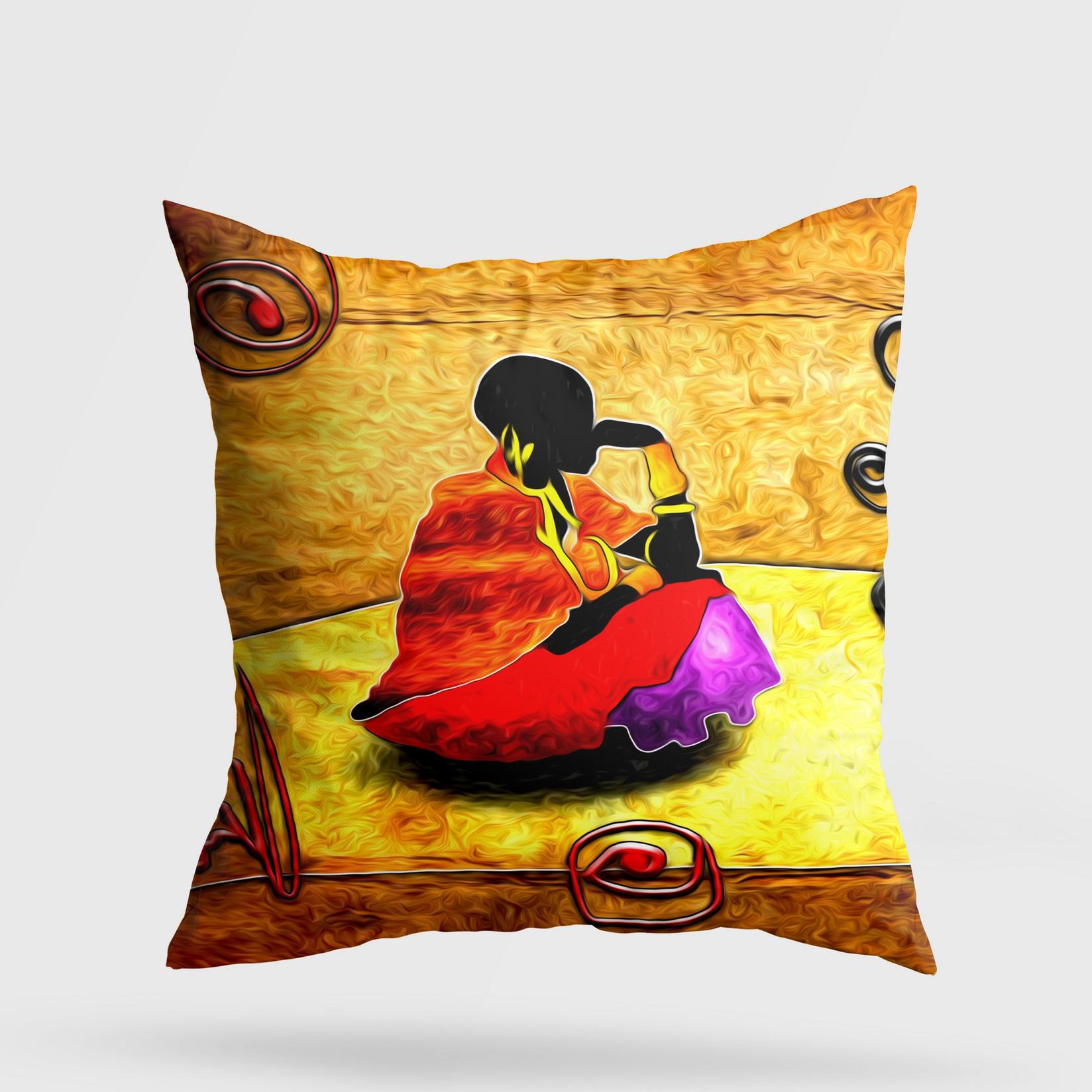 Перница Аберто Дизајн 43x43 см во боја