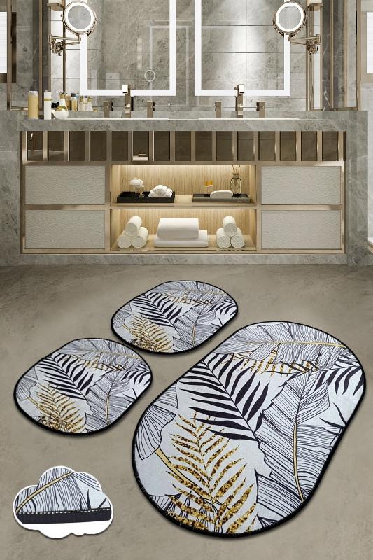 L'essentiel Maison Сет од 3 килими за бања Шарени