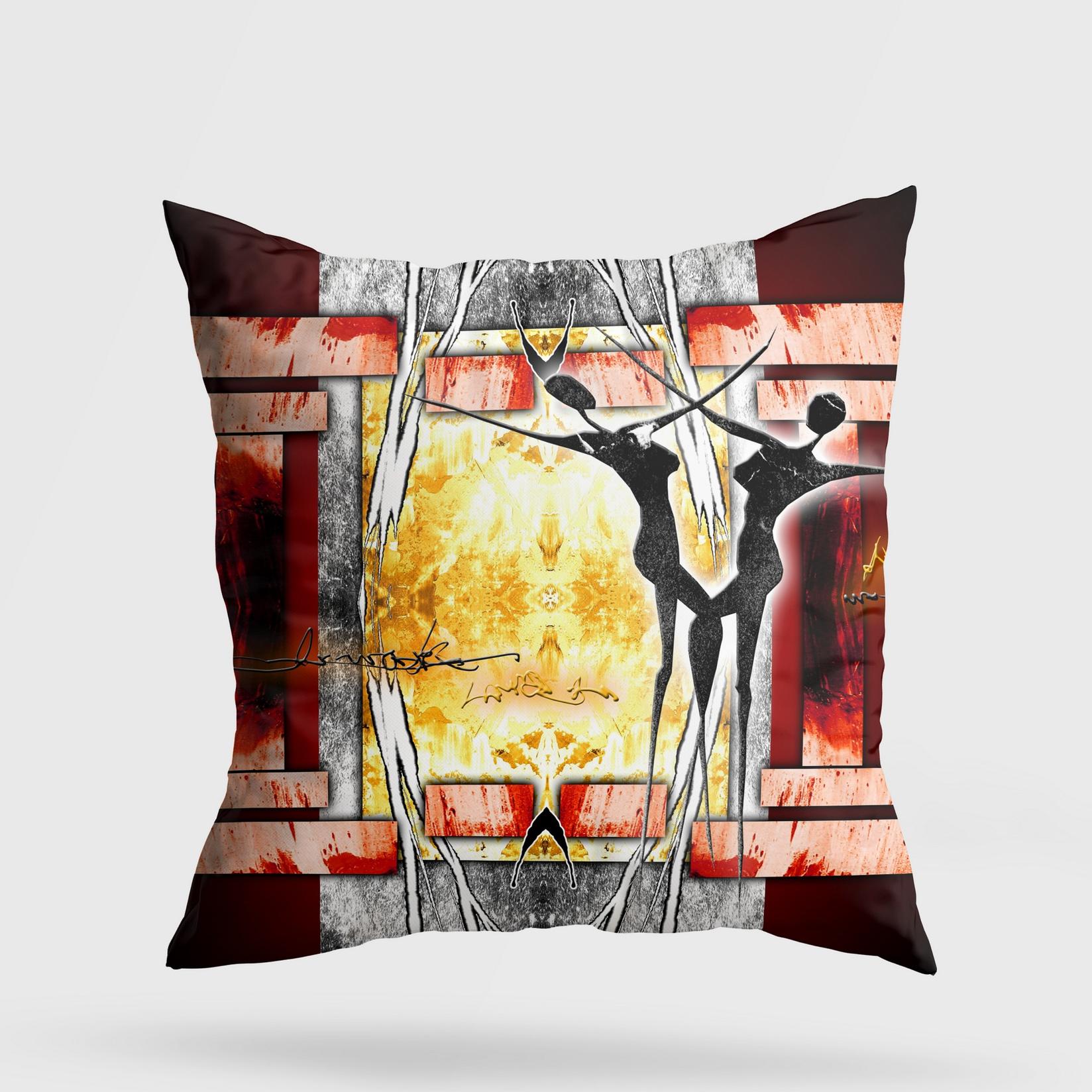 Перница Аберто Дизајн 43x43 см во боја